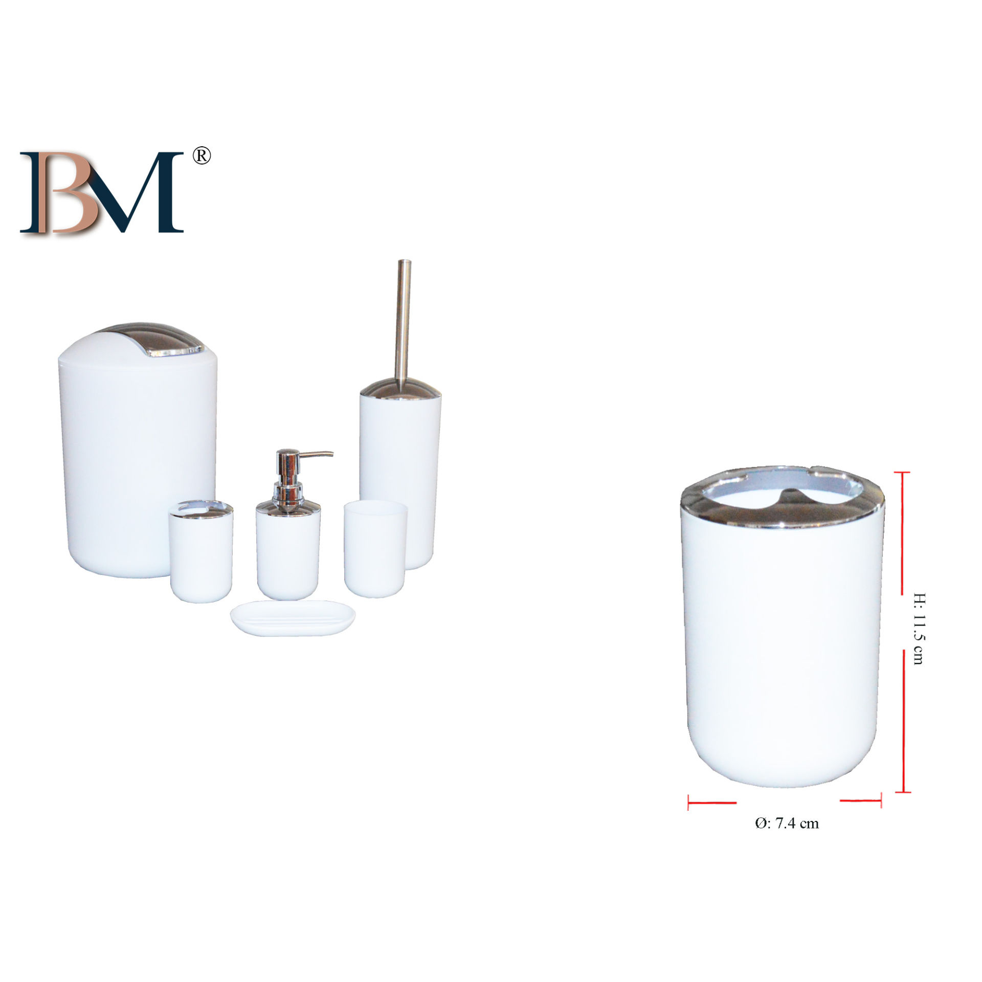 PORTASPAZZOLINO 7.4X7.4X11.5BM