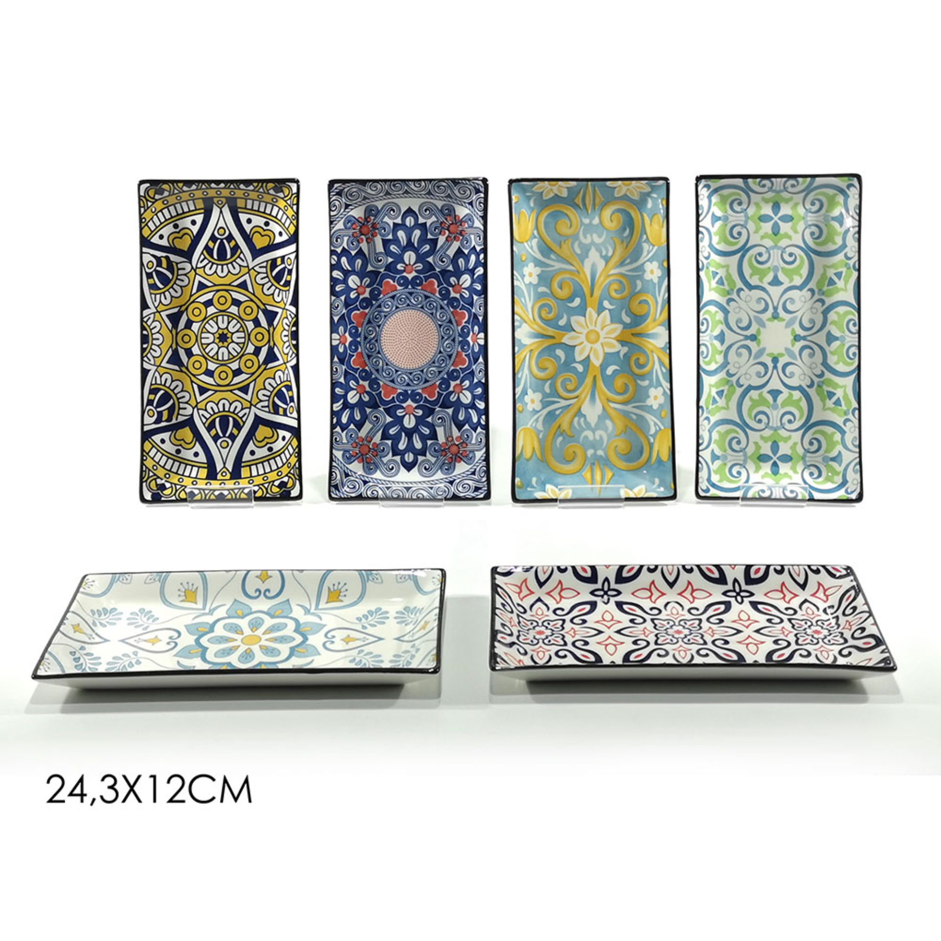 ANTIPASTIERA 24.3X12CM 6ASS