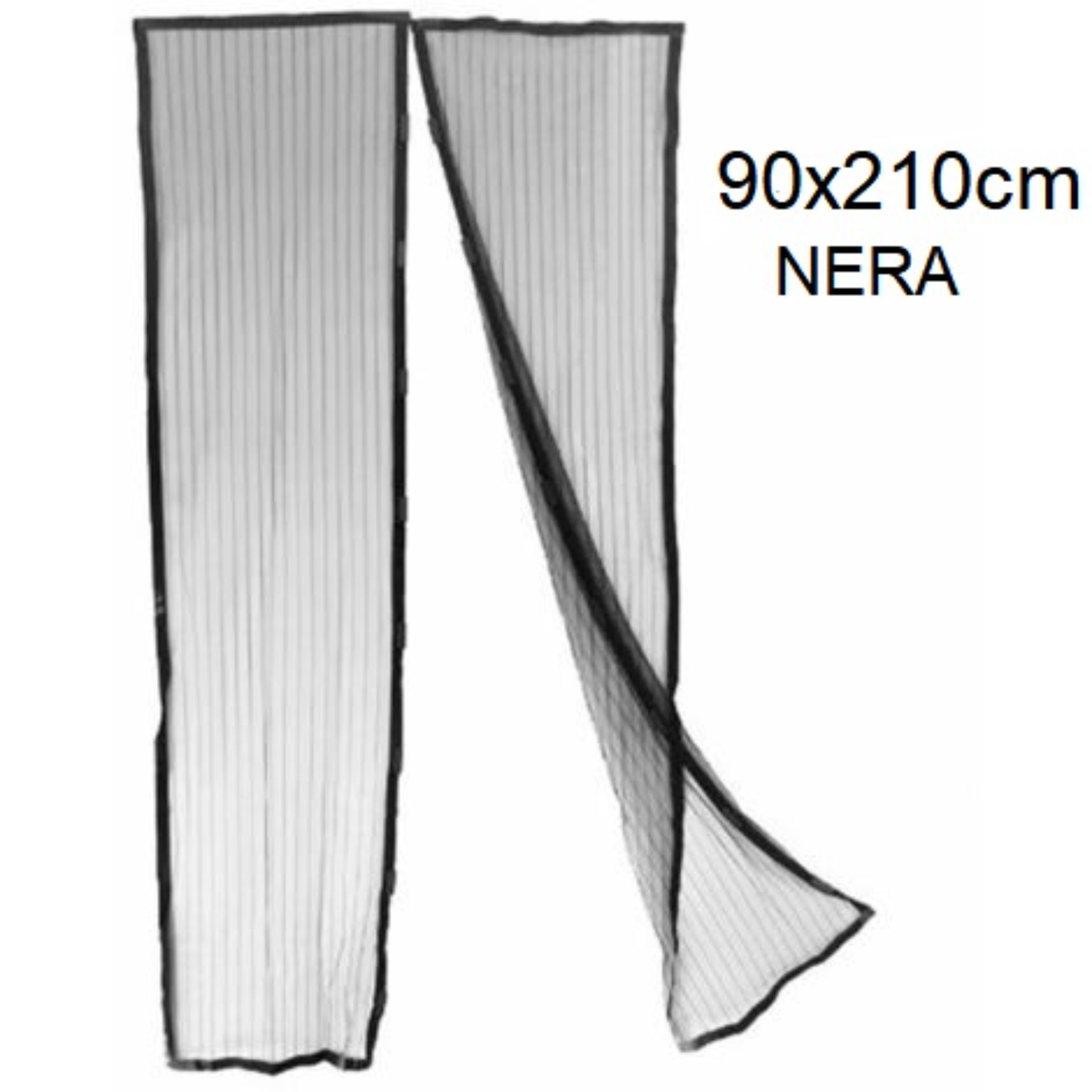 ZANZARIERA MAGNETICA 90*210 NERO