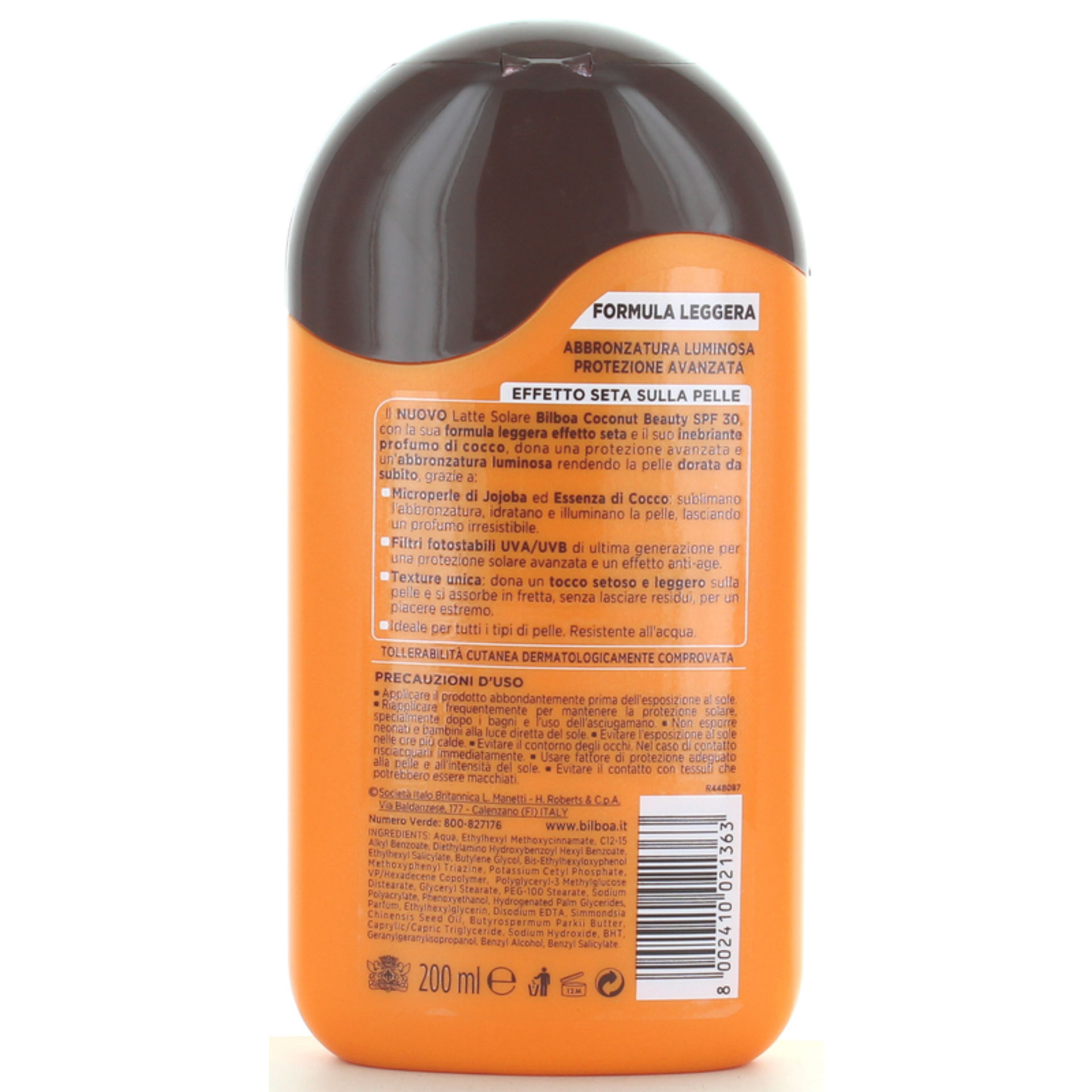 BILBOA COCONUT BEAUTY LATTE SPF30 B.21