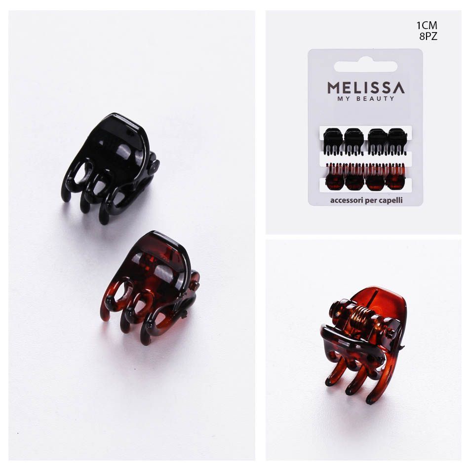 MELISSA MOLLETTINE CAPELLI 1X1.2CM 8PZMelissa