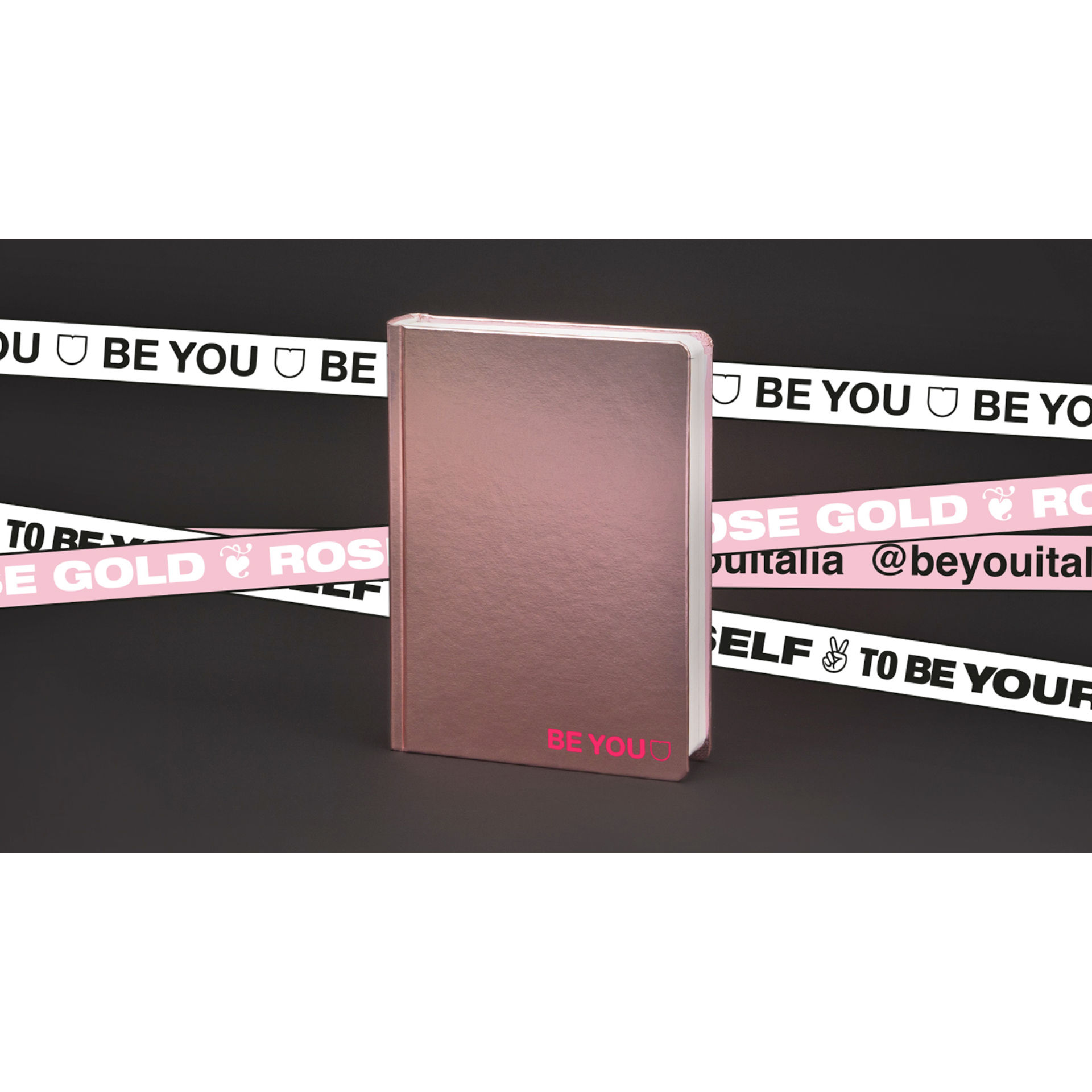 BEYOU AGENDA ROSE GOLD    12,5X17,2X2     BE9Q5000