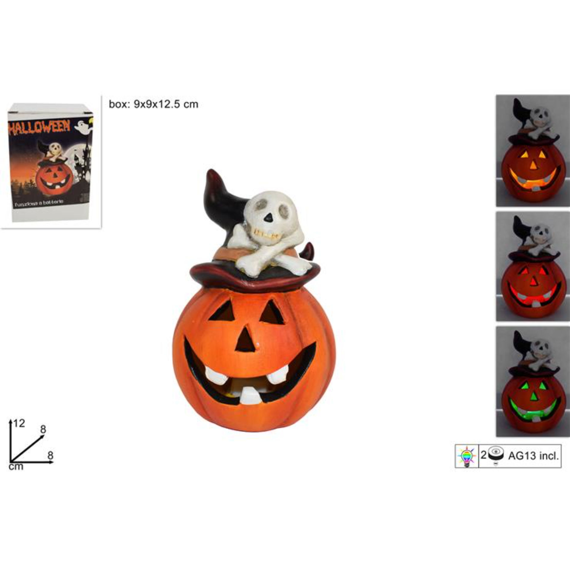 ZUCCA C/CAPPELLO C/LUCE BATT.CM 12 27132-2Atosa