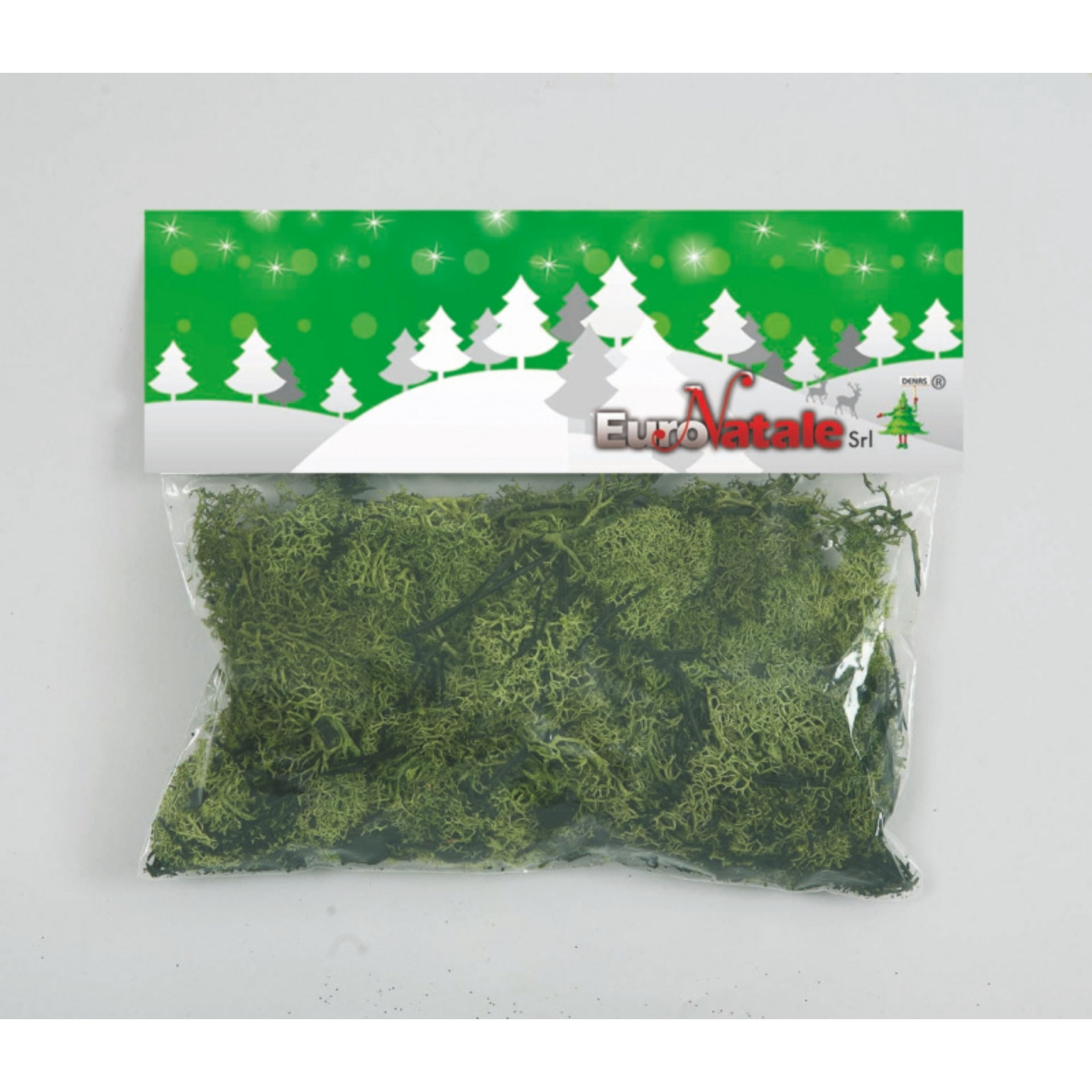 MUSCHIO LICHENE VERDE CHIARO IN BUSTA PICCOLA
