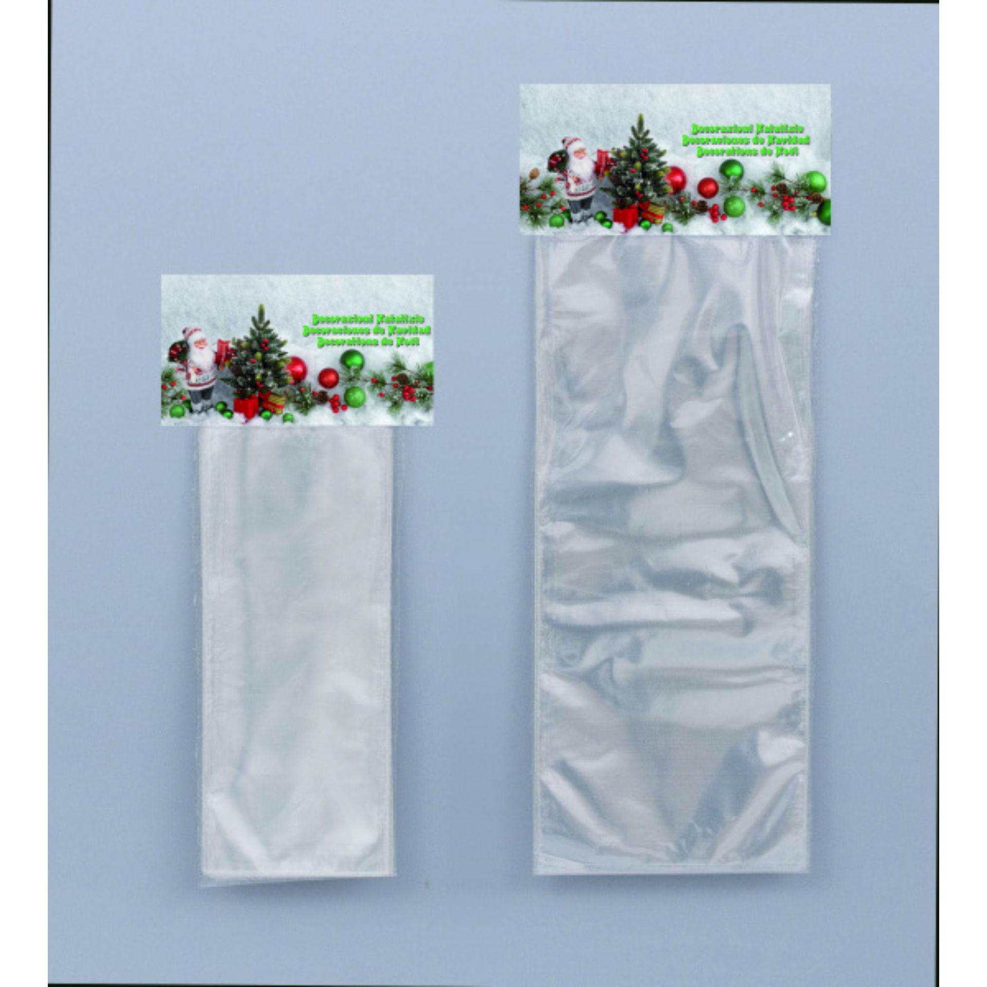 12 BUSTE TRASPARENTI PVC CM.20X30