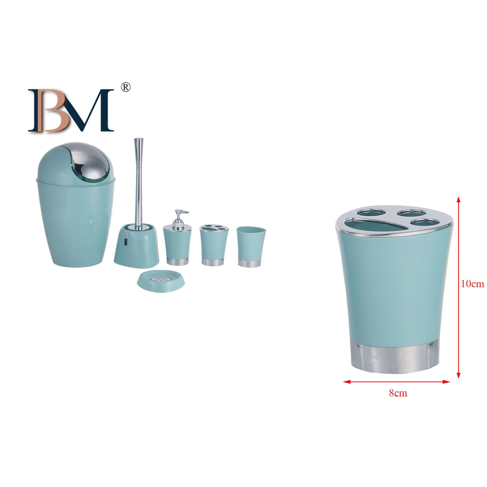 PORTASPAZZOLINO  8X8X10.2CMBM