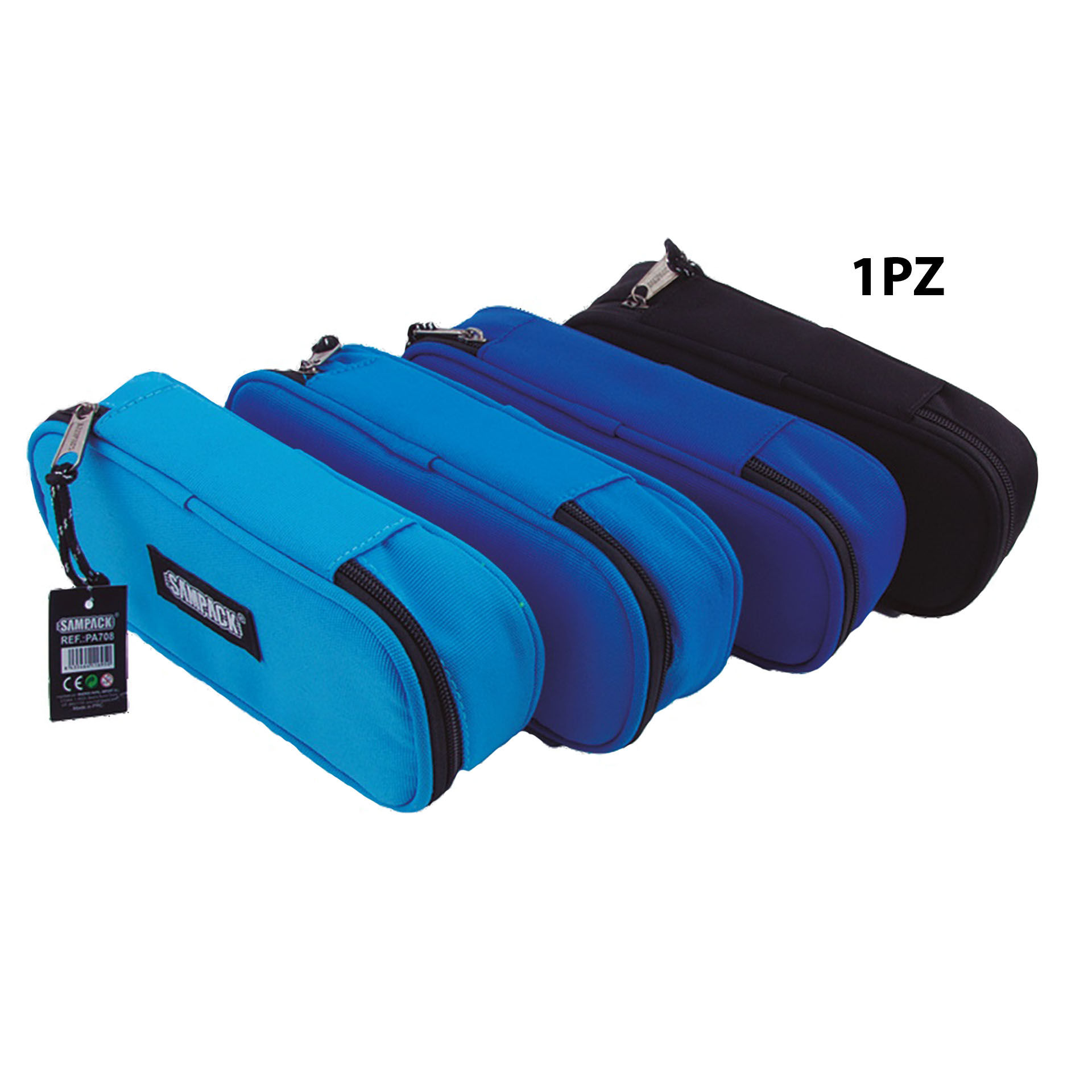 ASTUCCI CERNIERA CON POSTI PER LE PENNE  22CM*5,5CMp