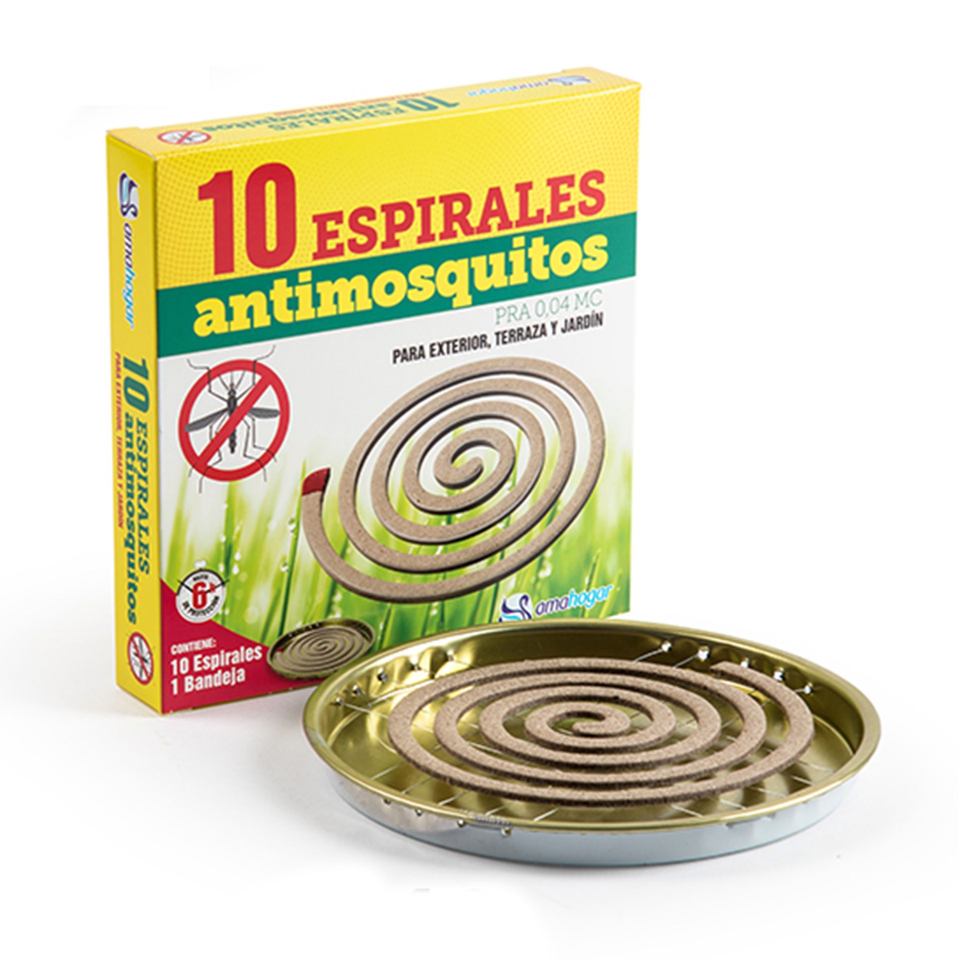 SPIRALI ANTIZANZARE CON VASSOIOAma Hogar