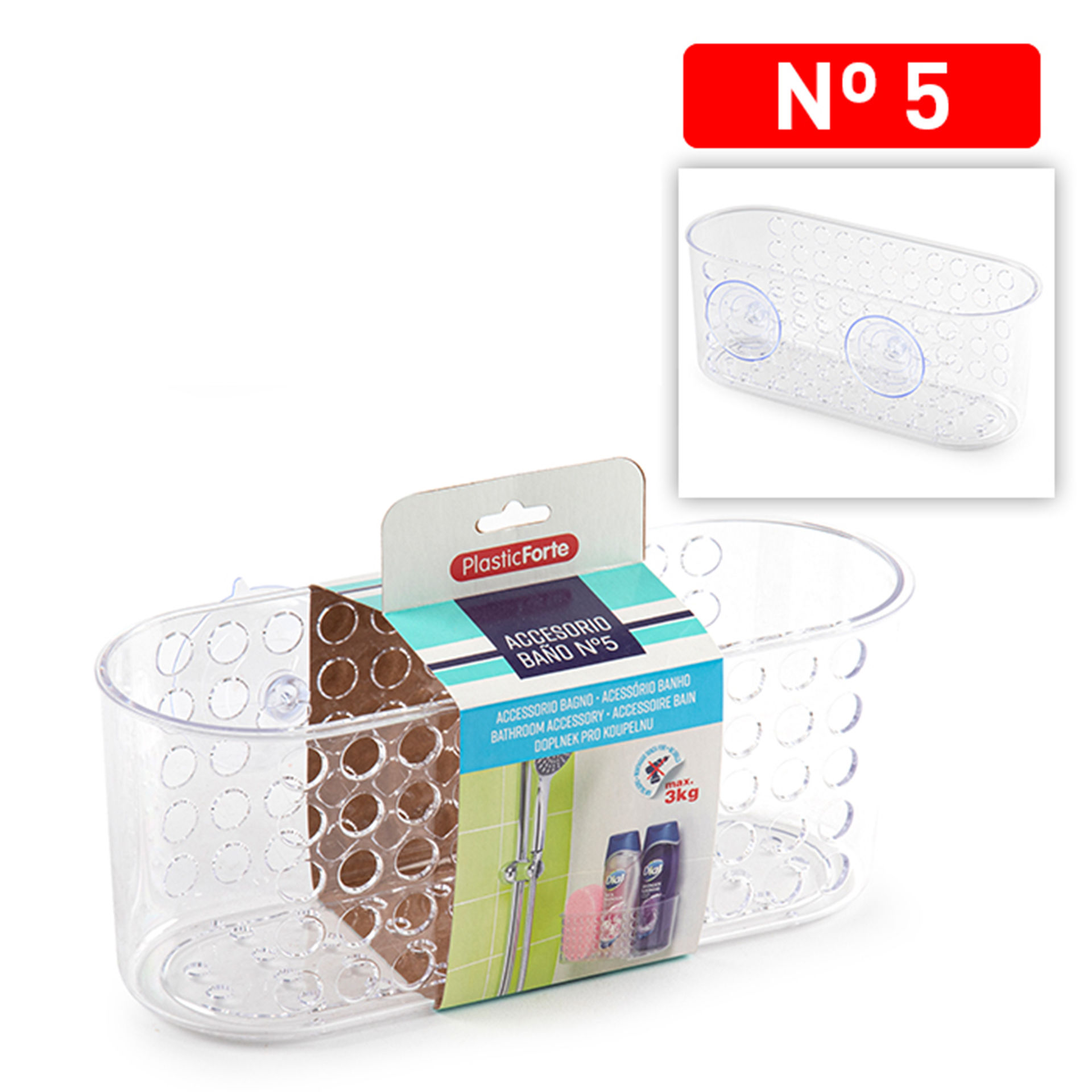 ACCESSORIO BAGNO N  5Plastic Forte