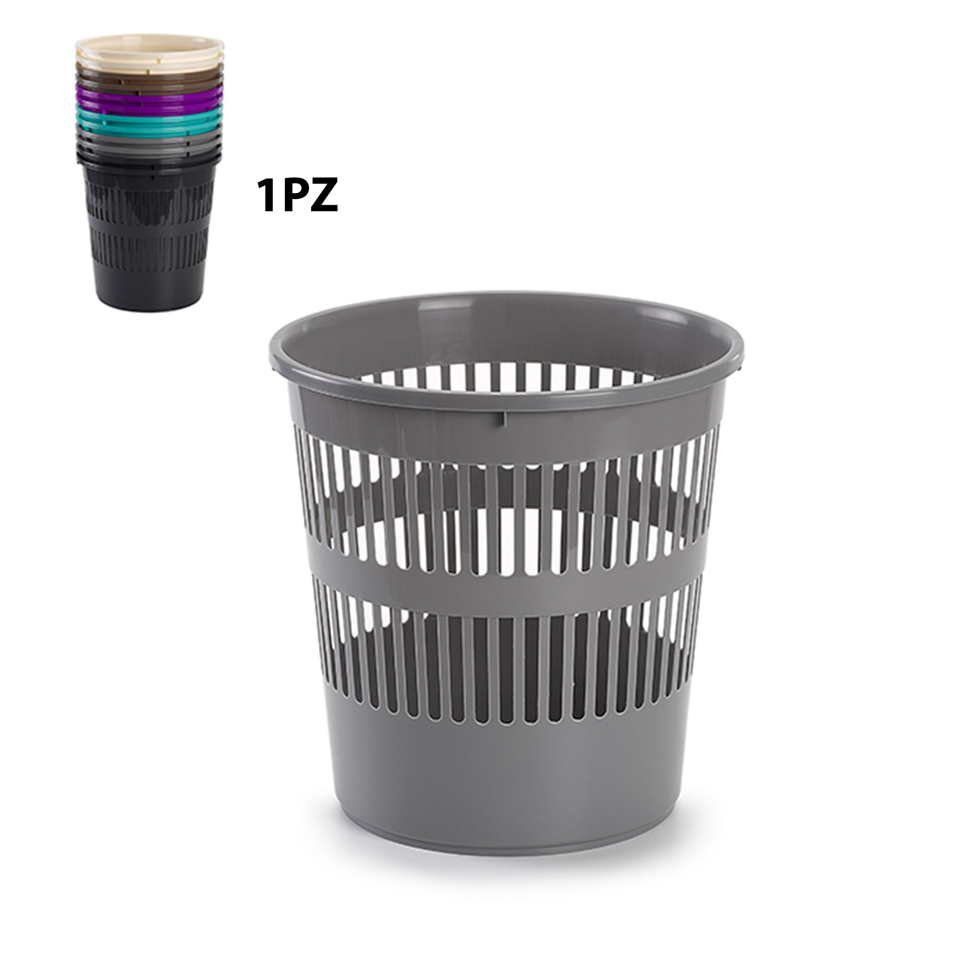 PATTUMIERA TONDA GAMMA ELEGANCEPlastic Forte