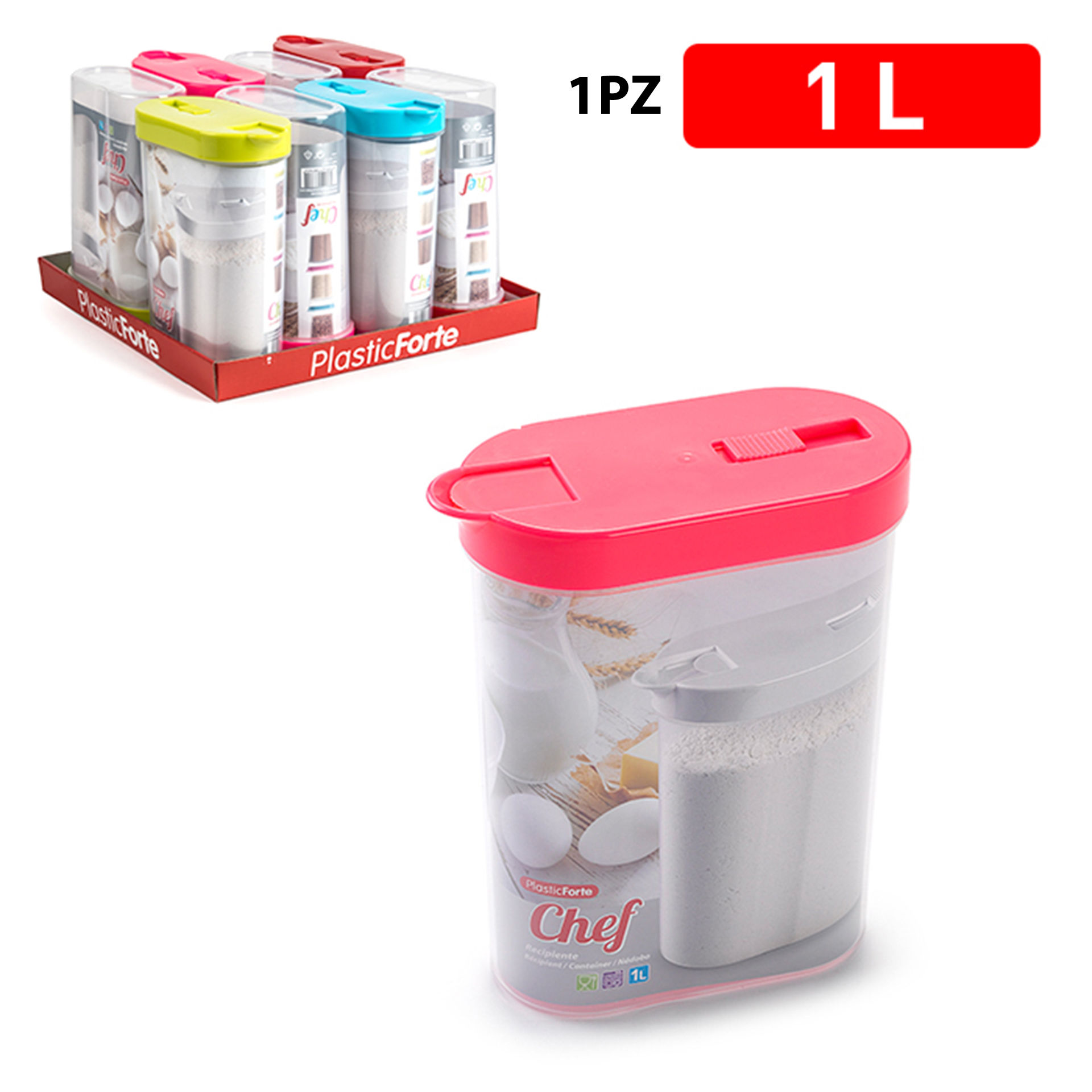 RECIPIENTE CHEFPlastic Forte