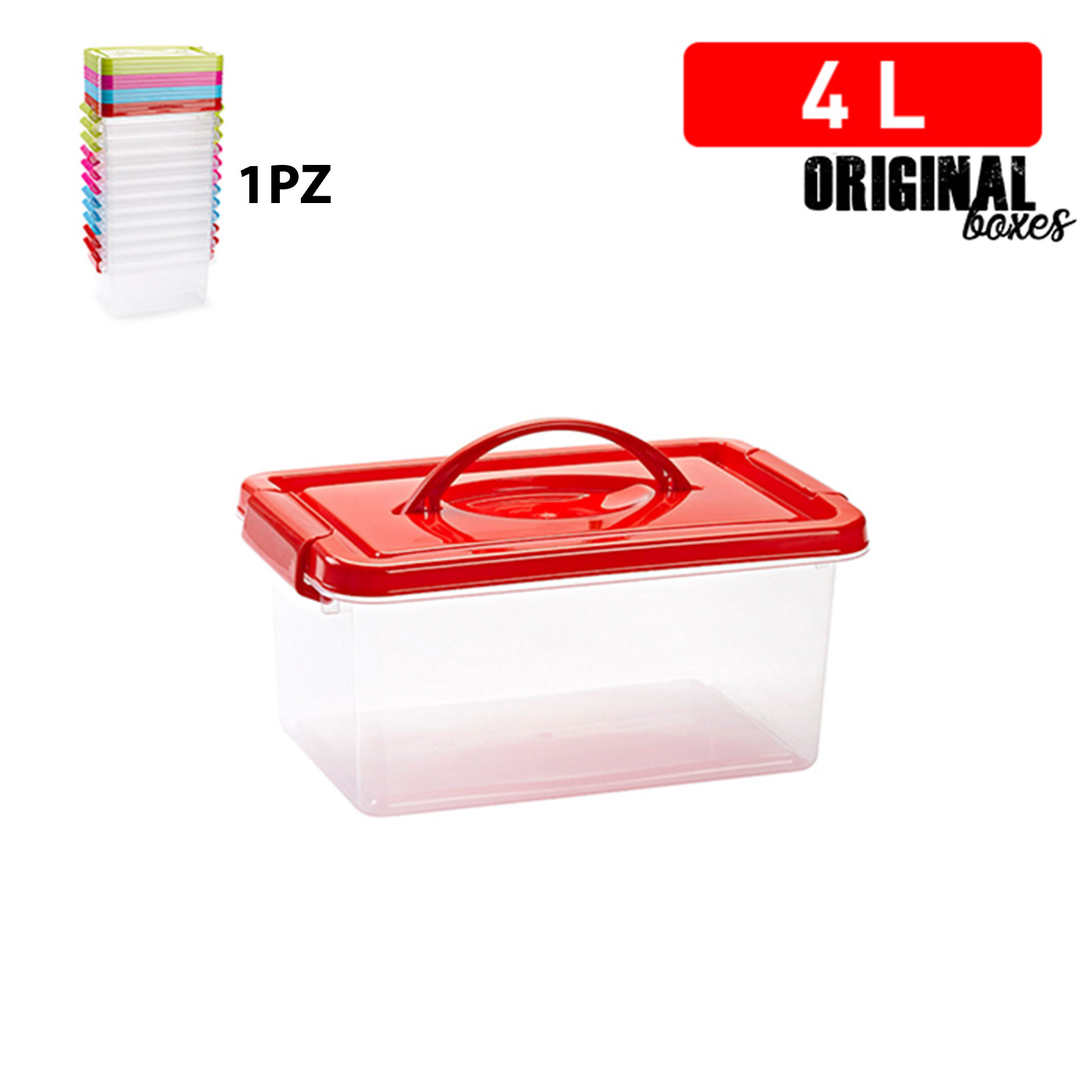 SCATOLA MULTIUSO MINIBOX 4LPlastic Forte
