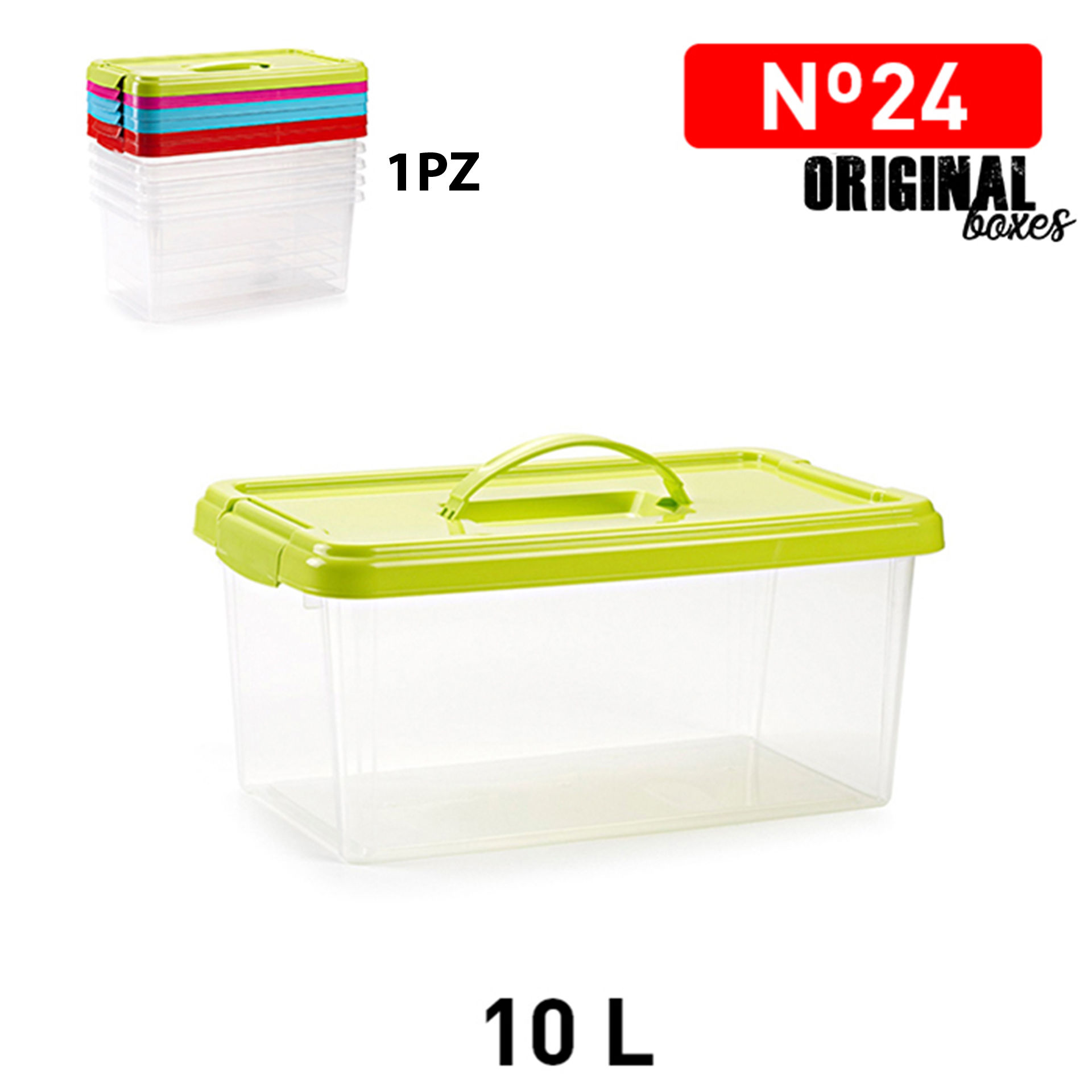 SCATOLA MULTIUSO N  24 10LPlastic Forte