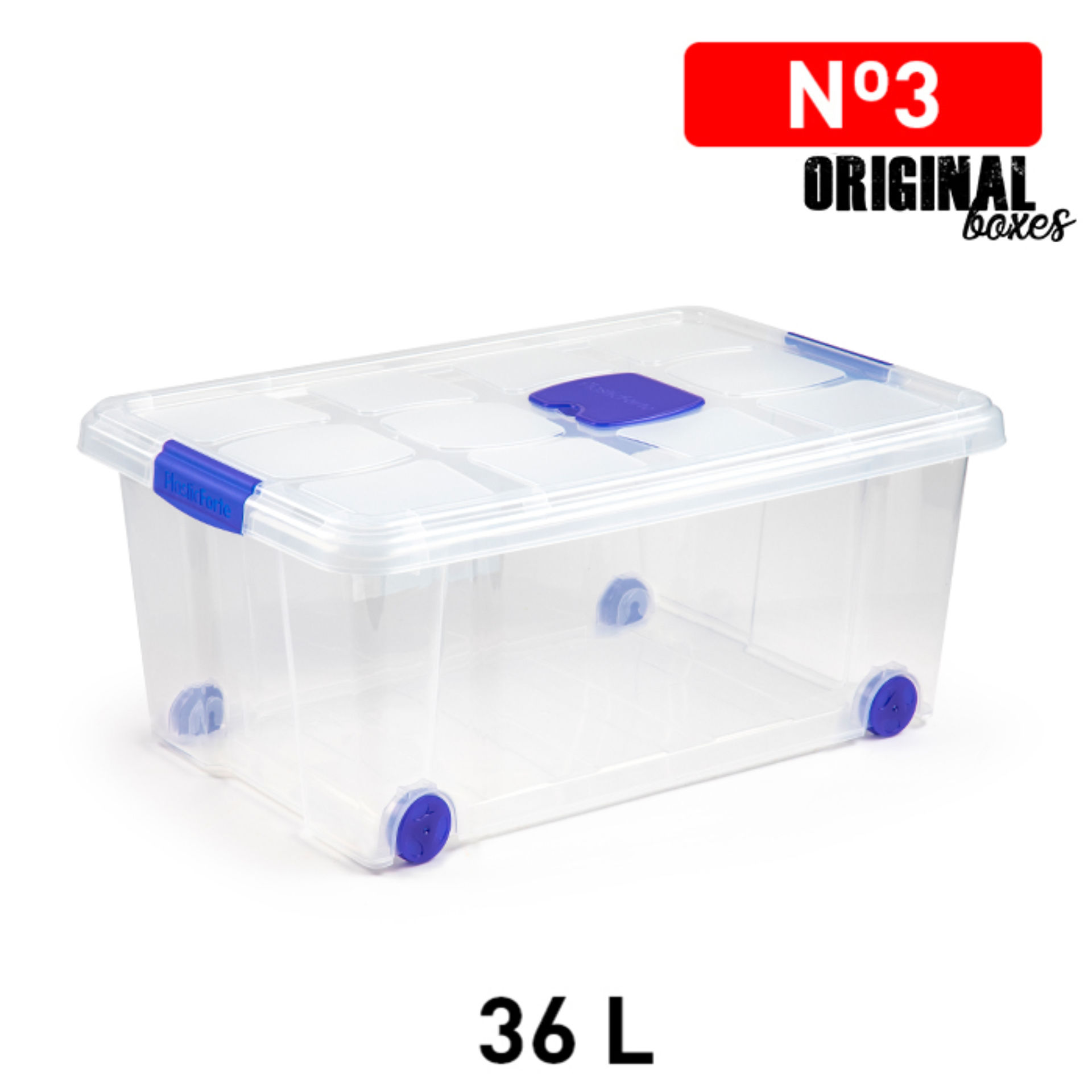 SCATOLA MULTIUSO N  3 36LPlastic Forte