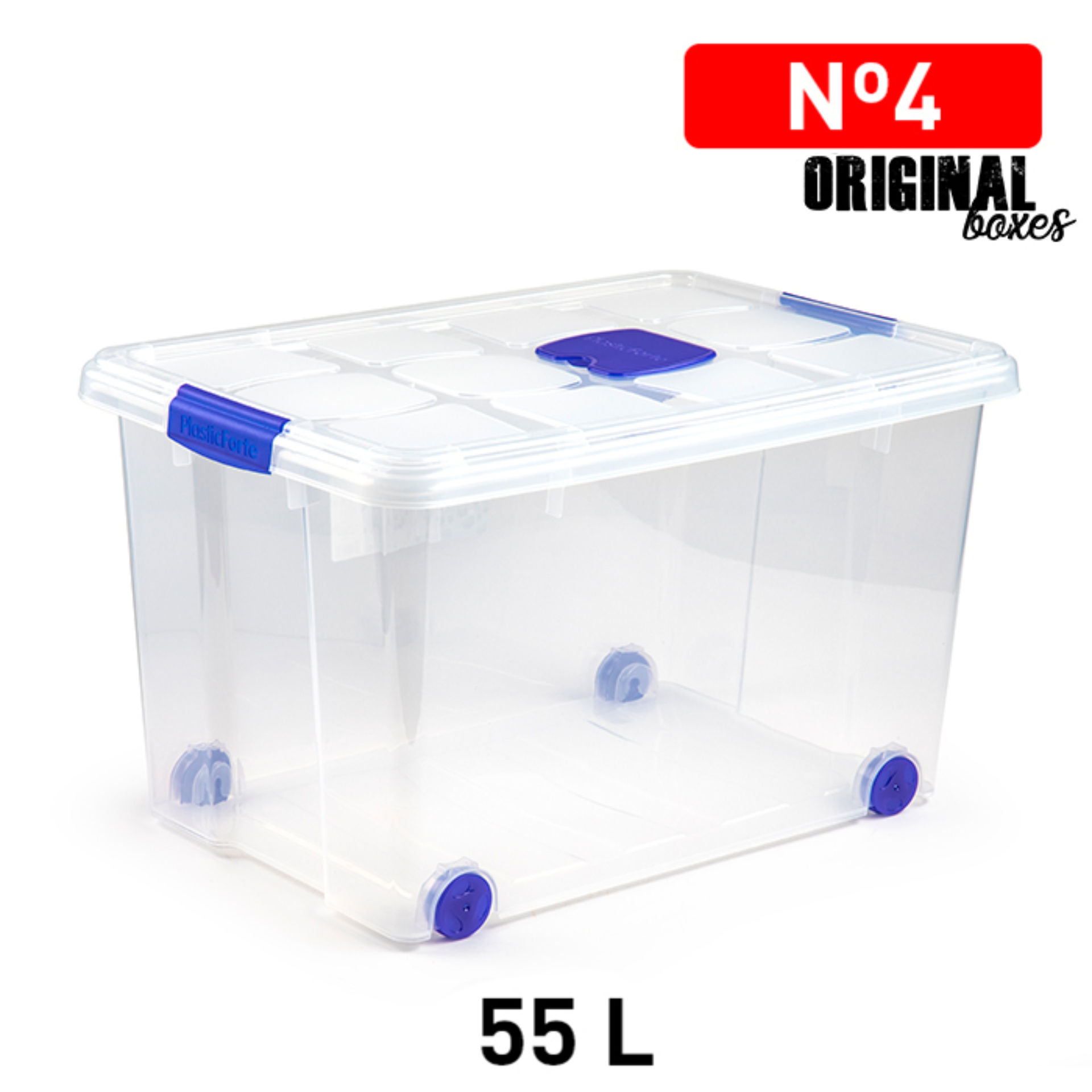 SCATOLA MULTIUSO N  4 55LPlastic Forte