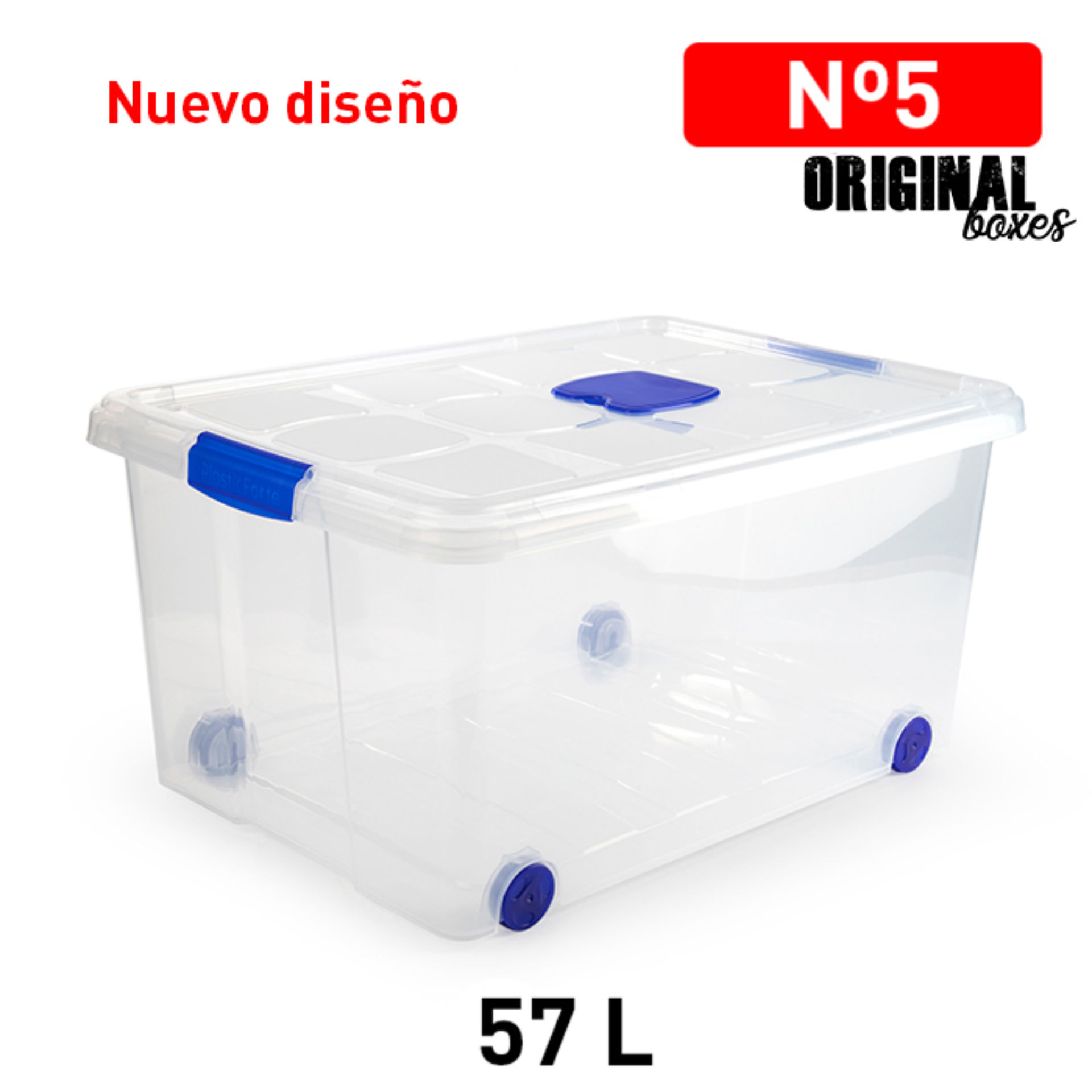 SCATOLA MULTIUSO N  5 57LPlastic Forte
