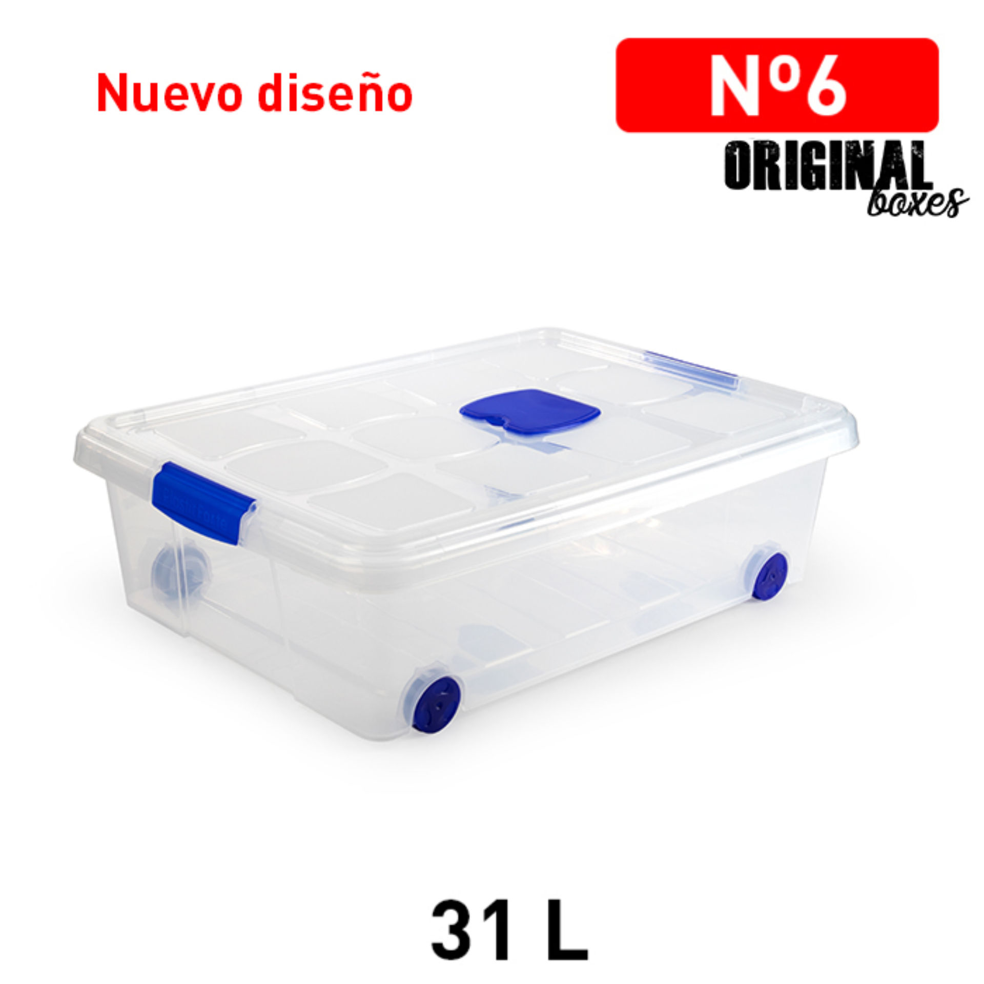 SCATOLA MULTIUSO N  6 31LPlastic Forte
