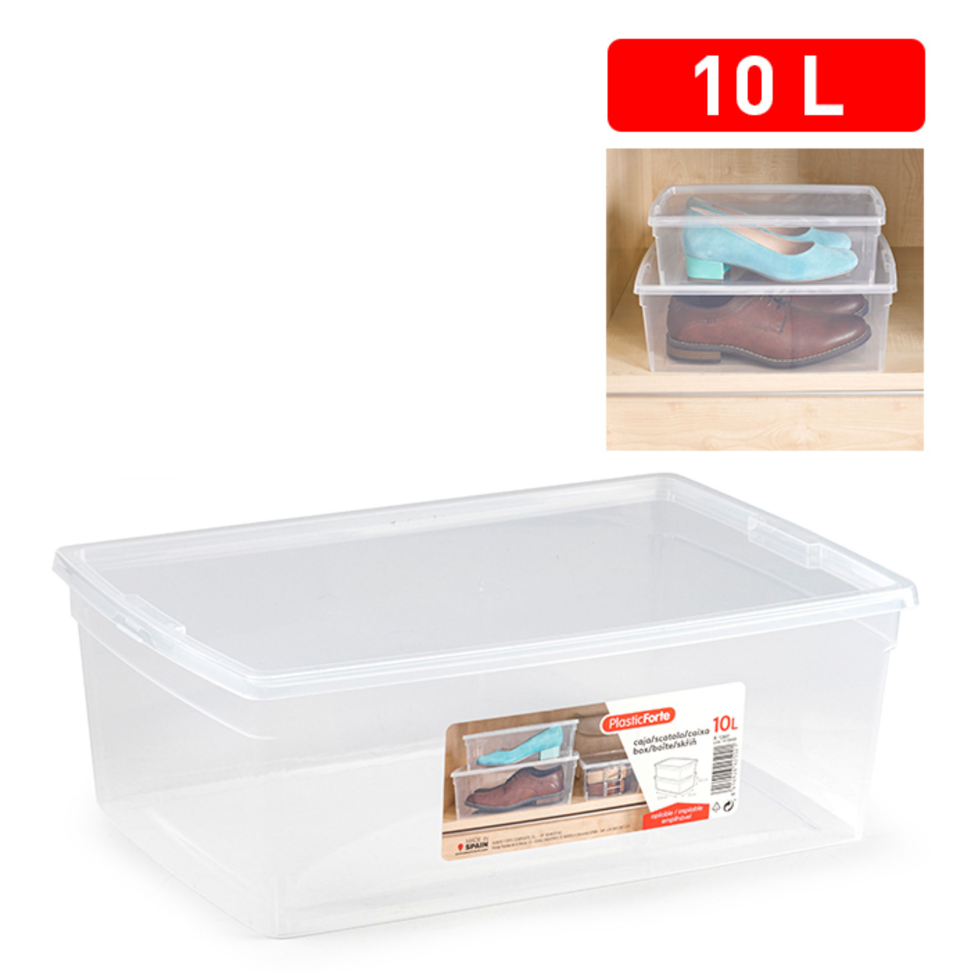 SCATOLA PER SCARPE 10 LPlastic Forte