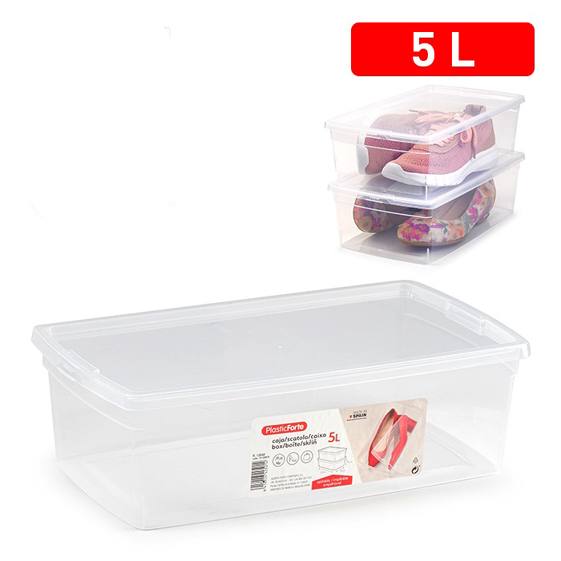 SCATOLA PER SCARPE 5 LPlastic Forte