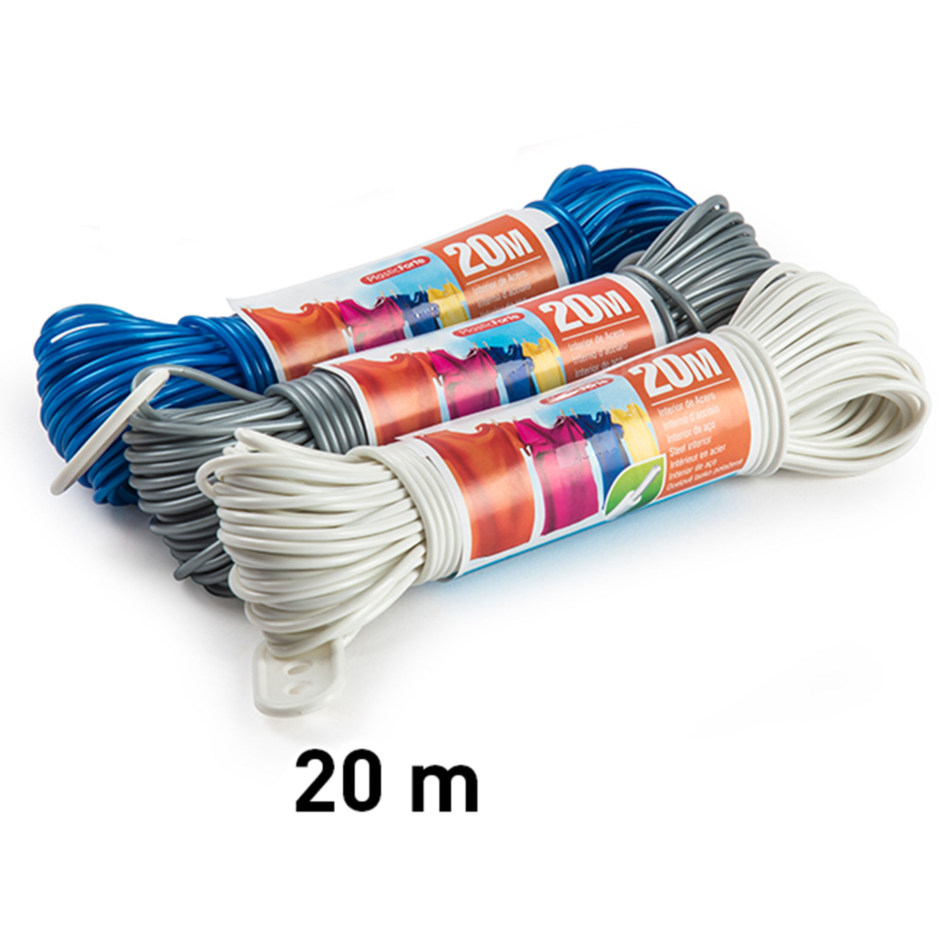 FILO STENDIBIANCHERIA LINEAPlastic Forte