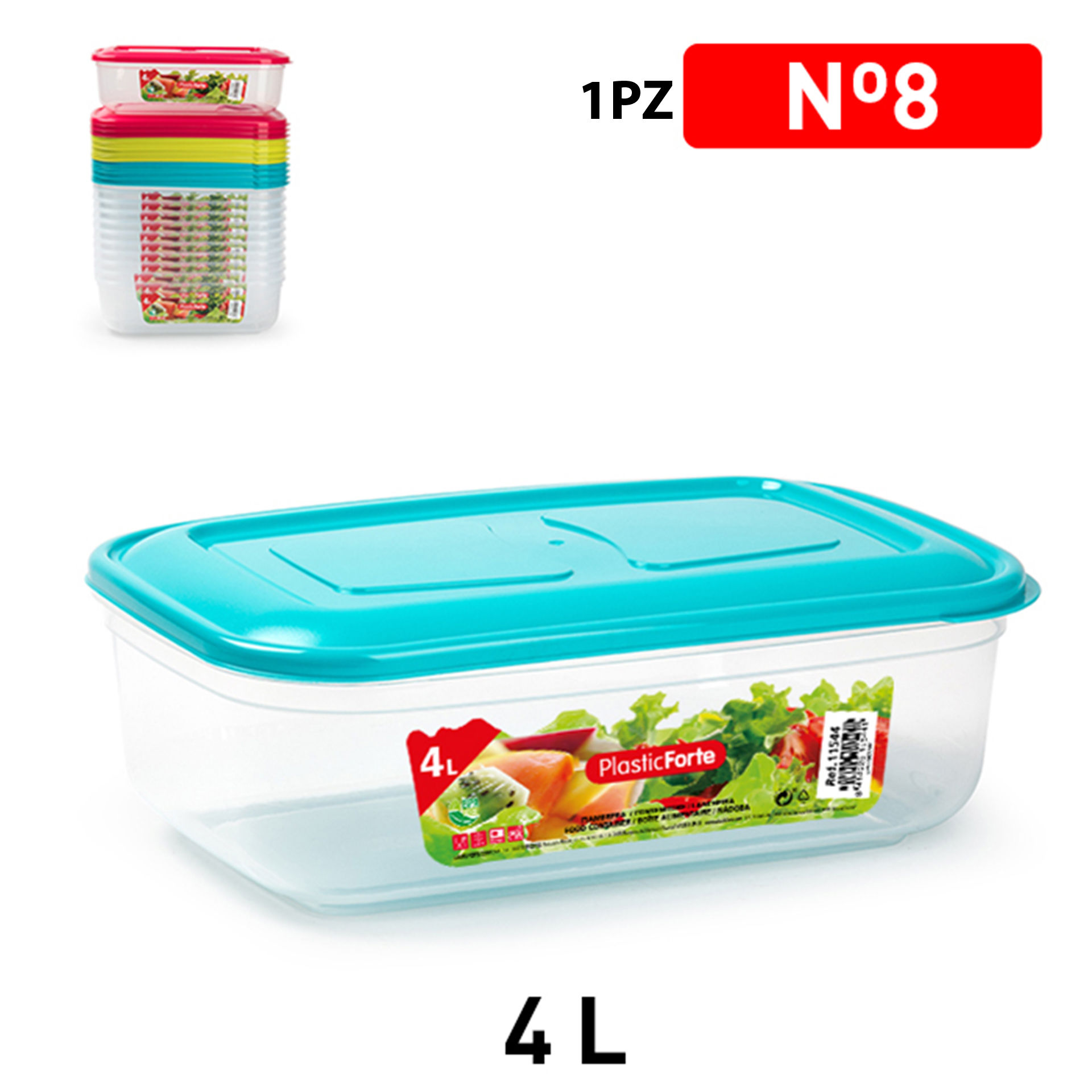 CONTENITORE CLASSIC 4 LPlastic Forte