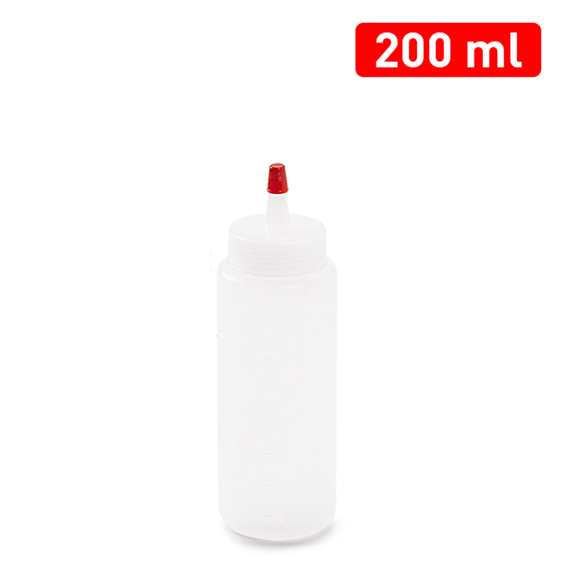 BOTTIGLIA 200ML S-360Plastic Forte