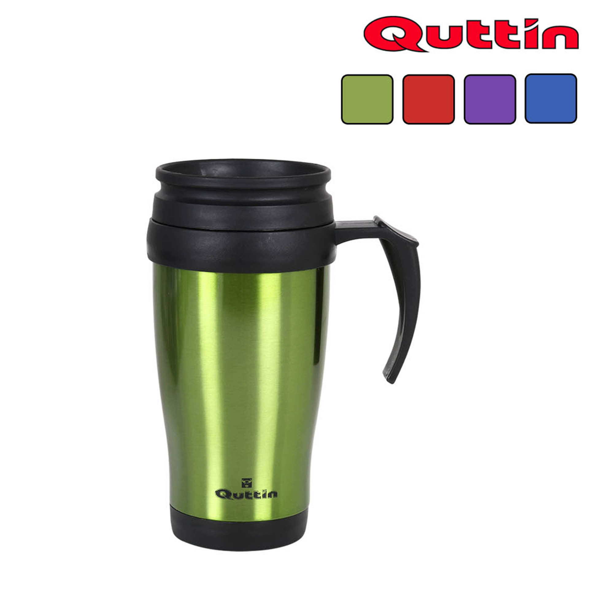 TAZZA VIAGGIO 400ML COLORI METALLIC QUTTINQuittin