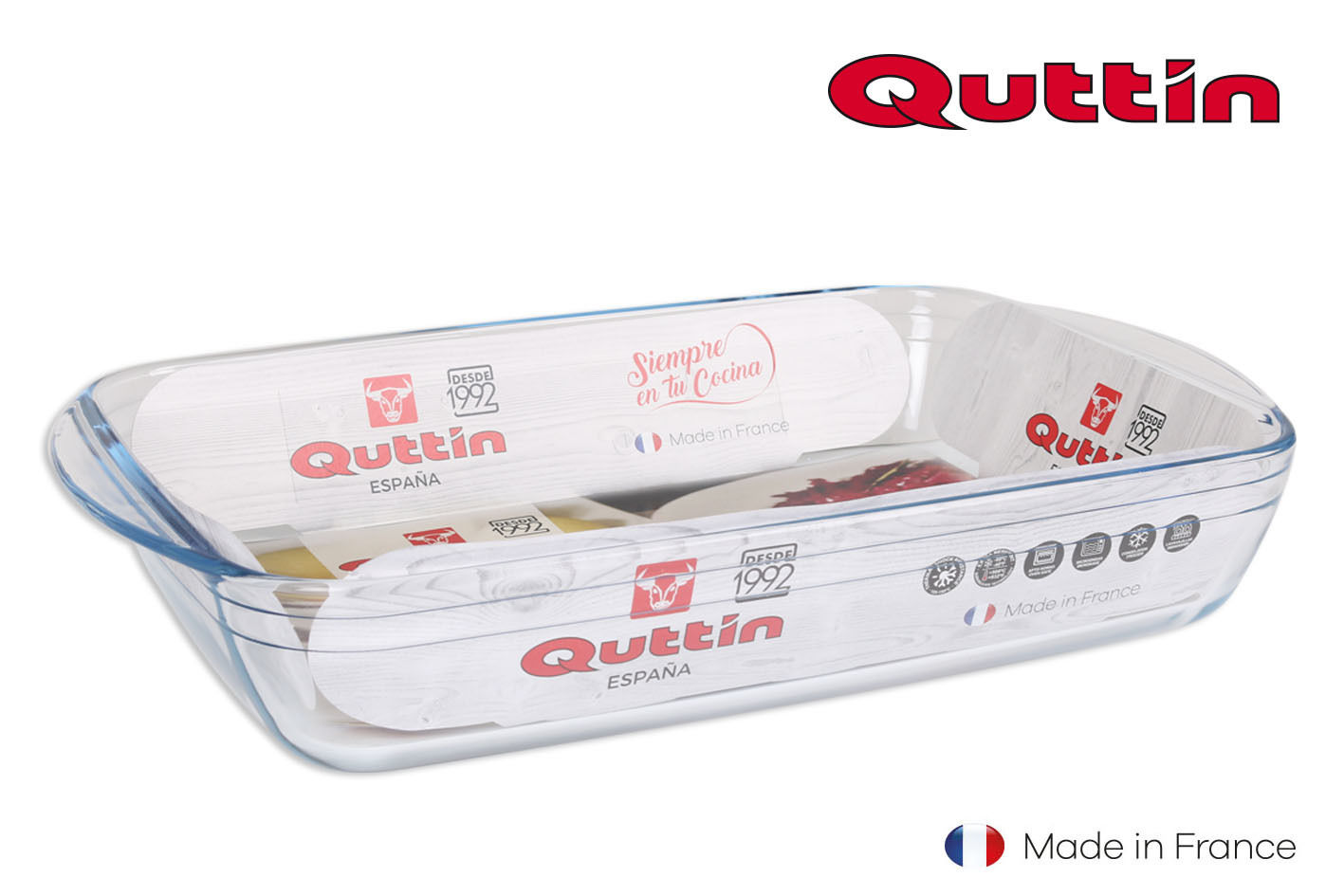 RECT VETRO. 40X27CM PIATTOSoler