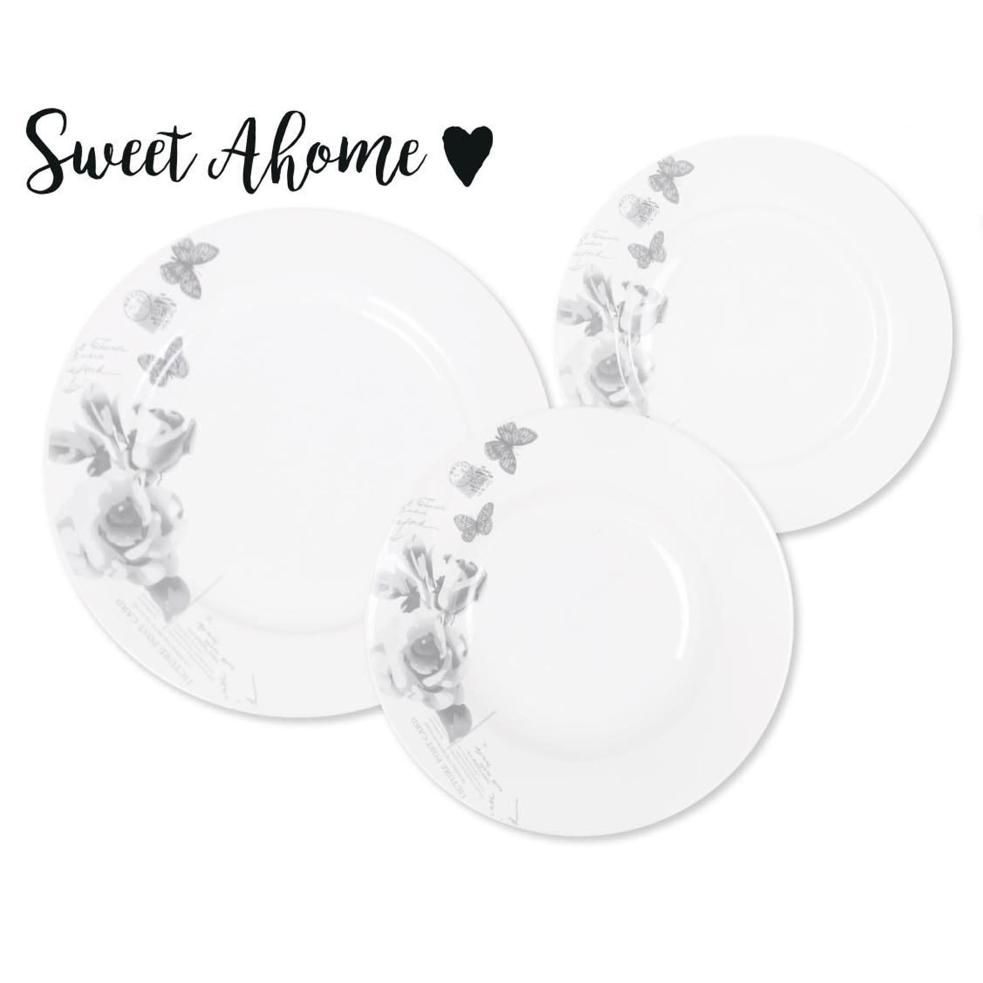 SERVIZIO TONDA 18PCS  MONARC BUTTERFLYSoler