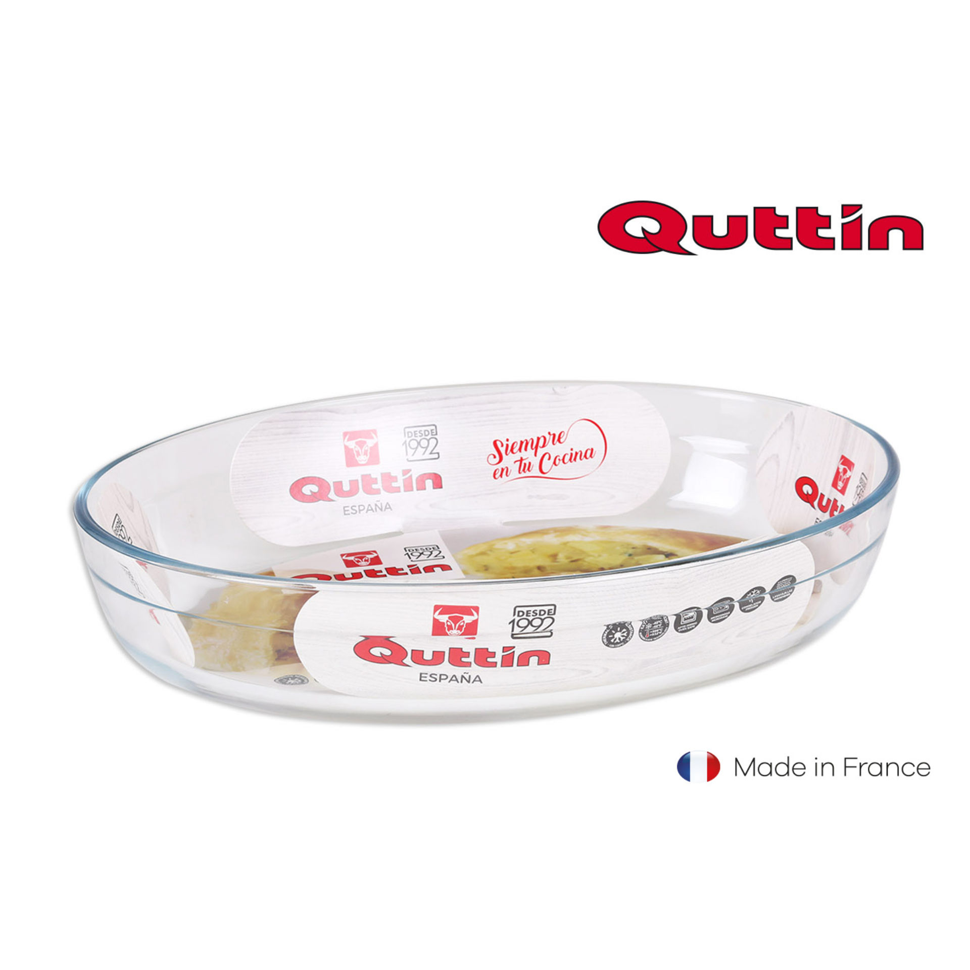 VETRO OVALE PIATTO 30X21CMSoler