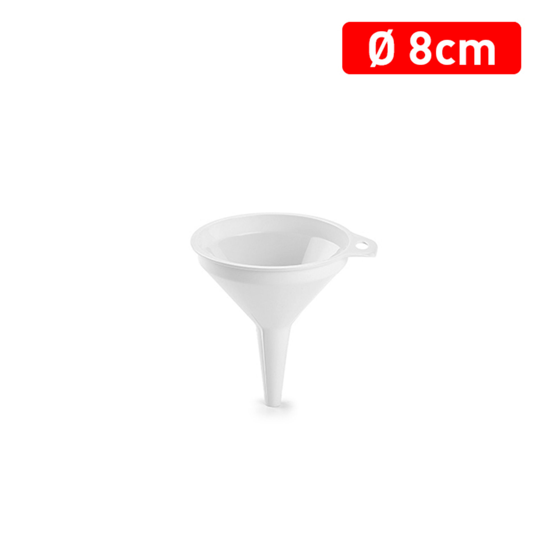 IMBUTO 8 CM BIANCOPlastic Forte