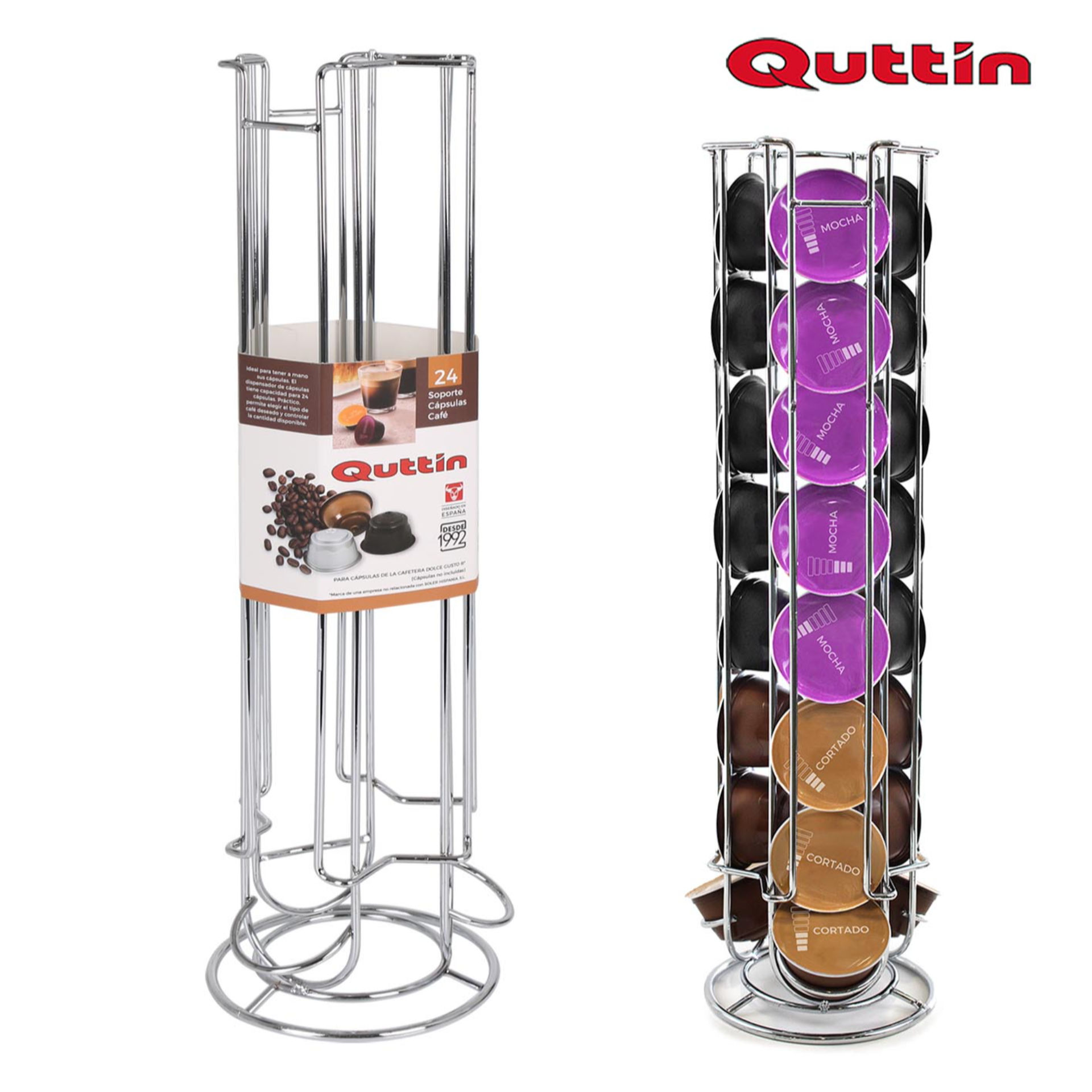 SUPPORTO 24 CAPSULE CAFFE QUTTINSoler