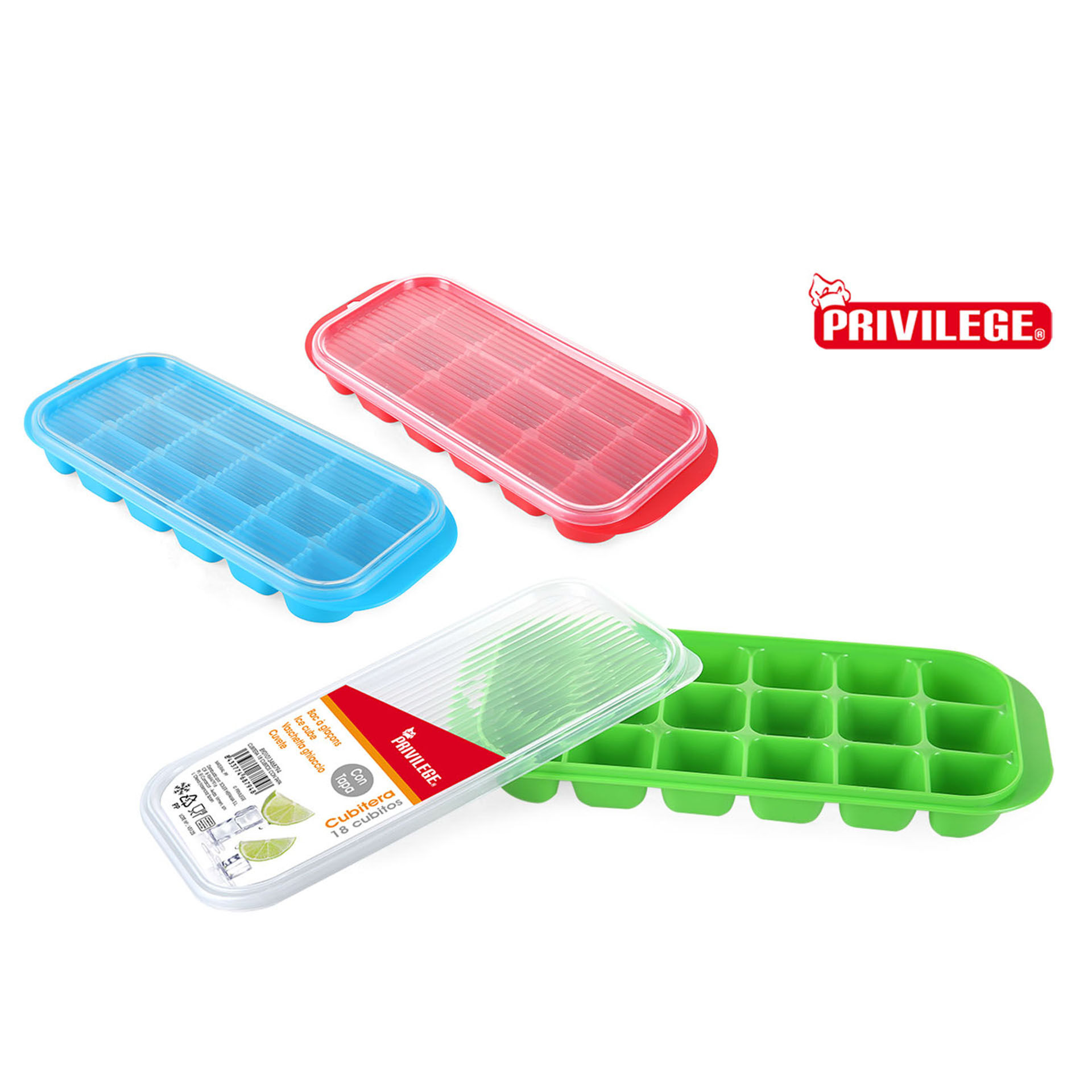 VASCHETTA GHIACCIO 18 CUBETTI C/COP PRIVILEGESoler