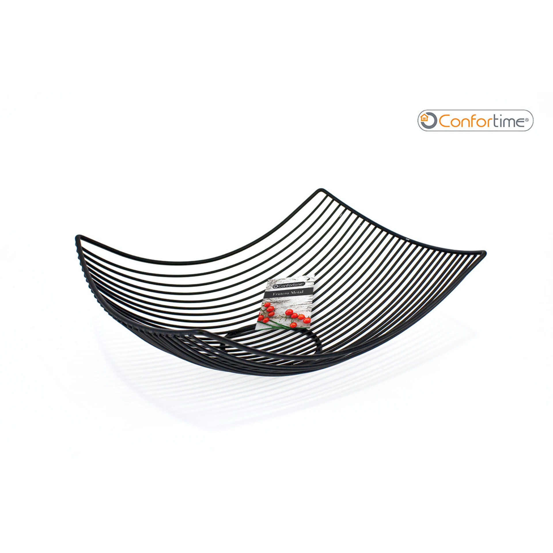 CEST.FRUTTA METALLO BLACK CONFORTIMESoler