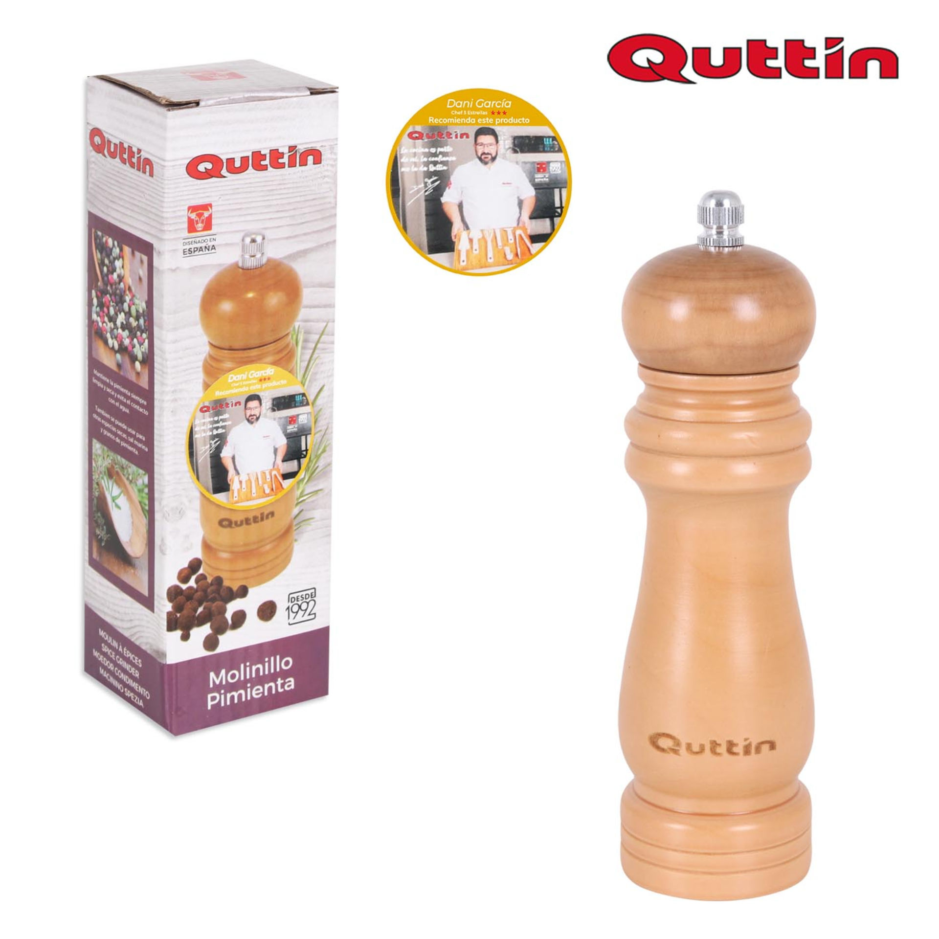 MOLATRICE DI PEPERONE 16.5CM QUTTINSoler