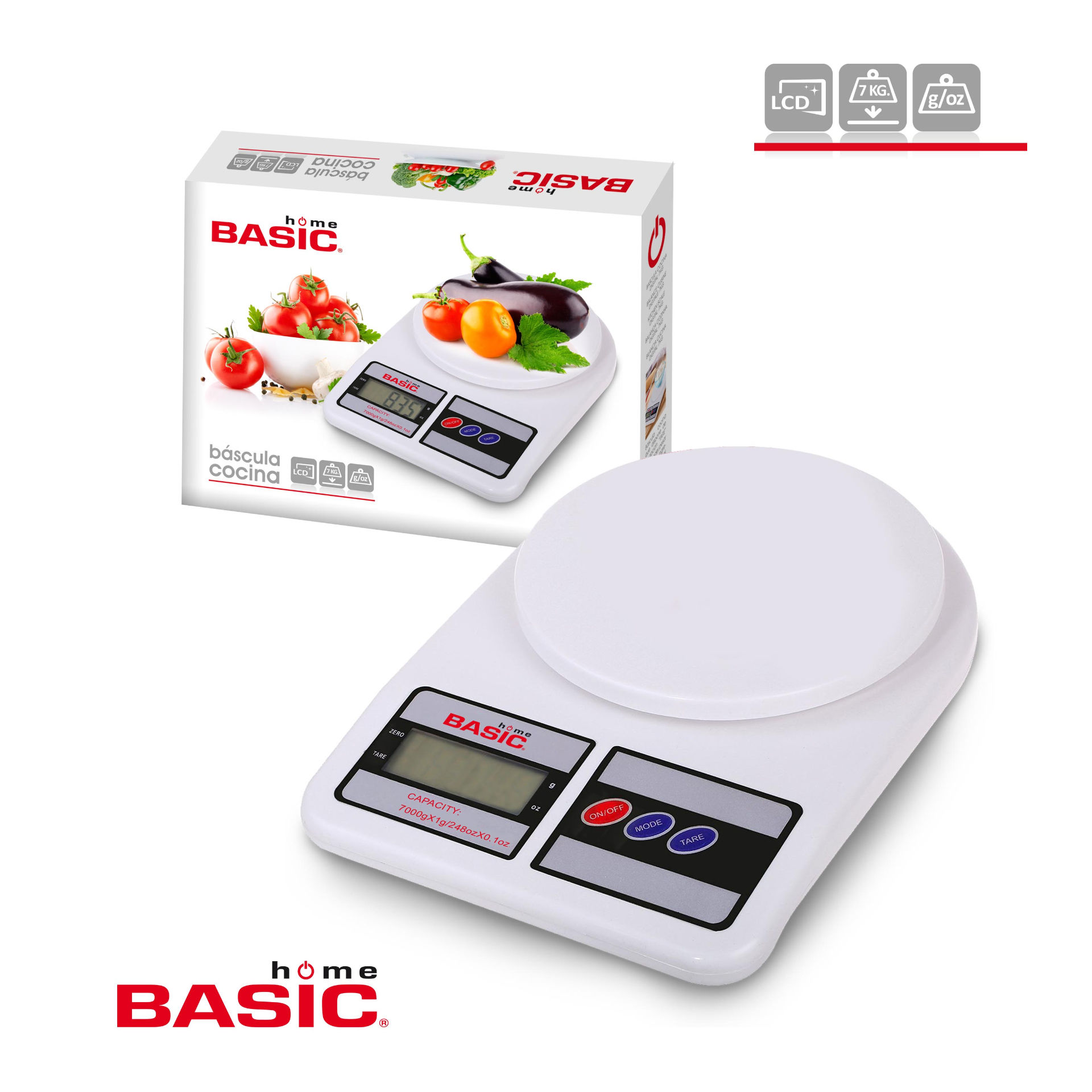 BILANCIA CUCINA DIGITAL 7KG BASIC HOMESoler