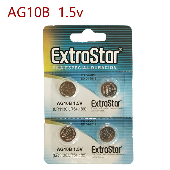 PILA A BOTTONE AG10BExtrastar