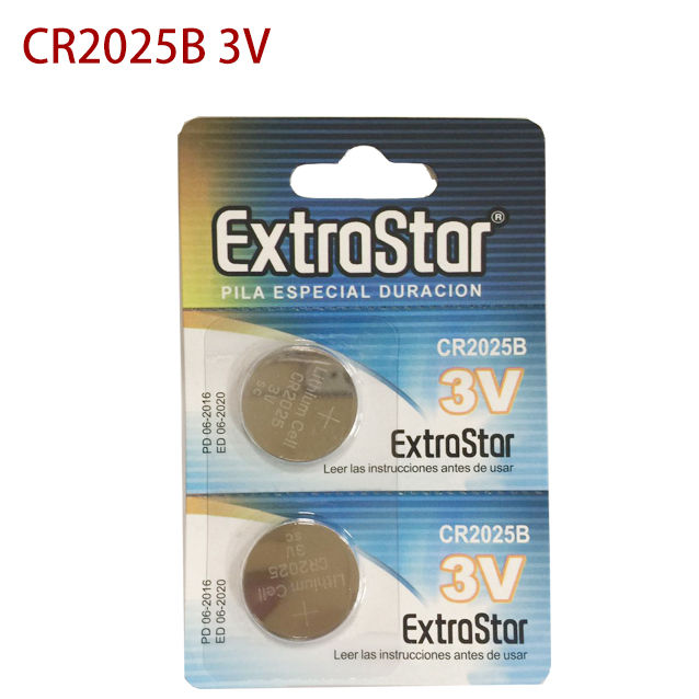 PILA A BOTTONE CR2025BExtrastar