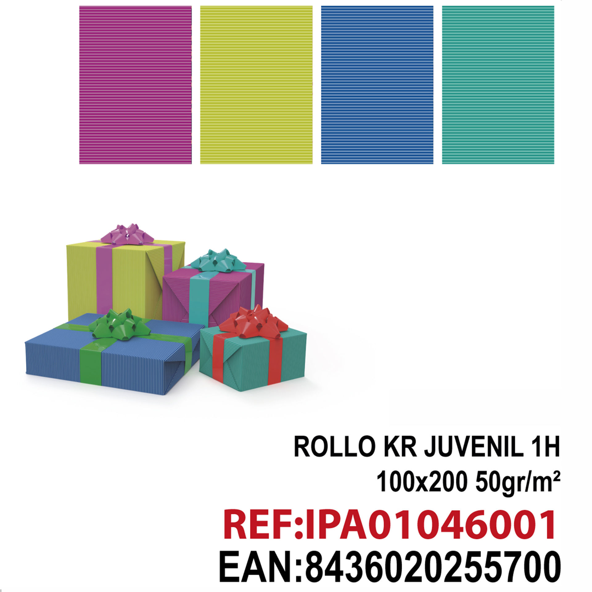 ROLLO KR JUVENIL 1H 100X200Dz