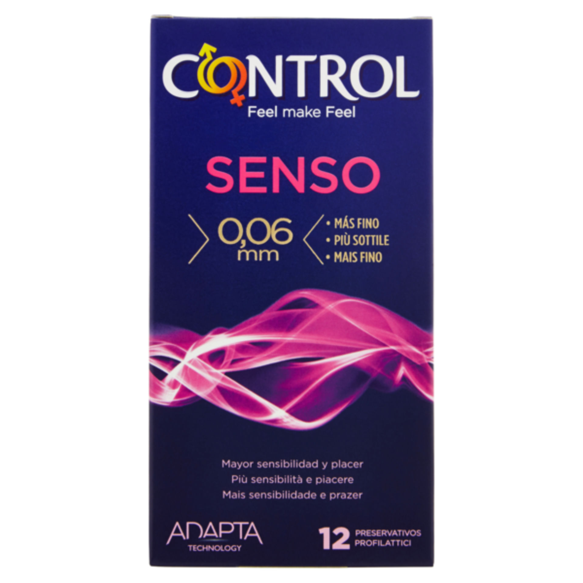 CONTROL PRESERVATIVI SENSO SUPER FINE 12PZControl