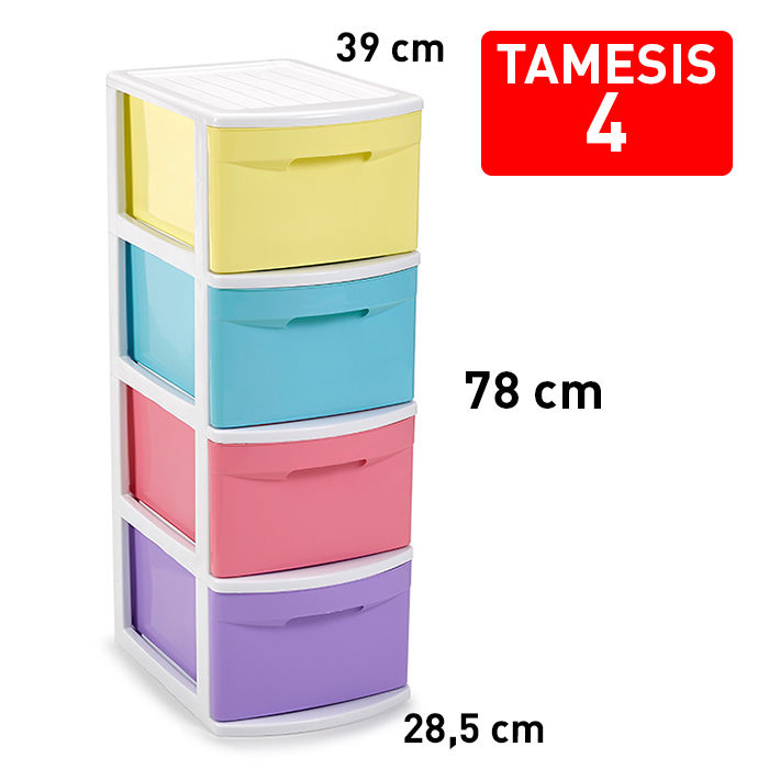 CASSETTIERA 4 CASSETTI TAMESIS STDO SWEET