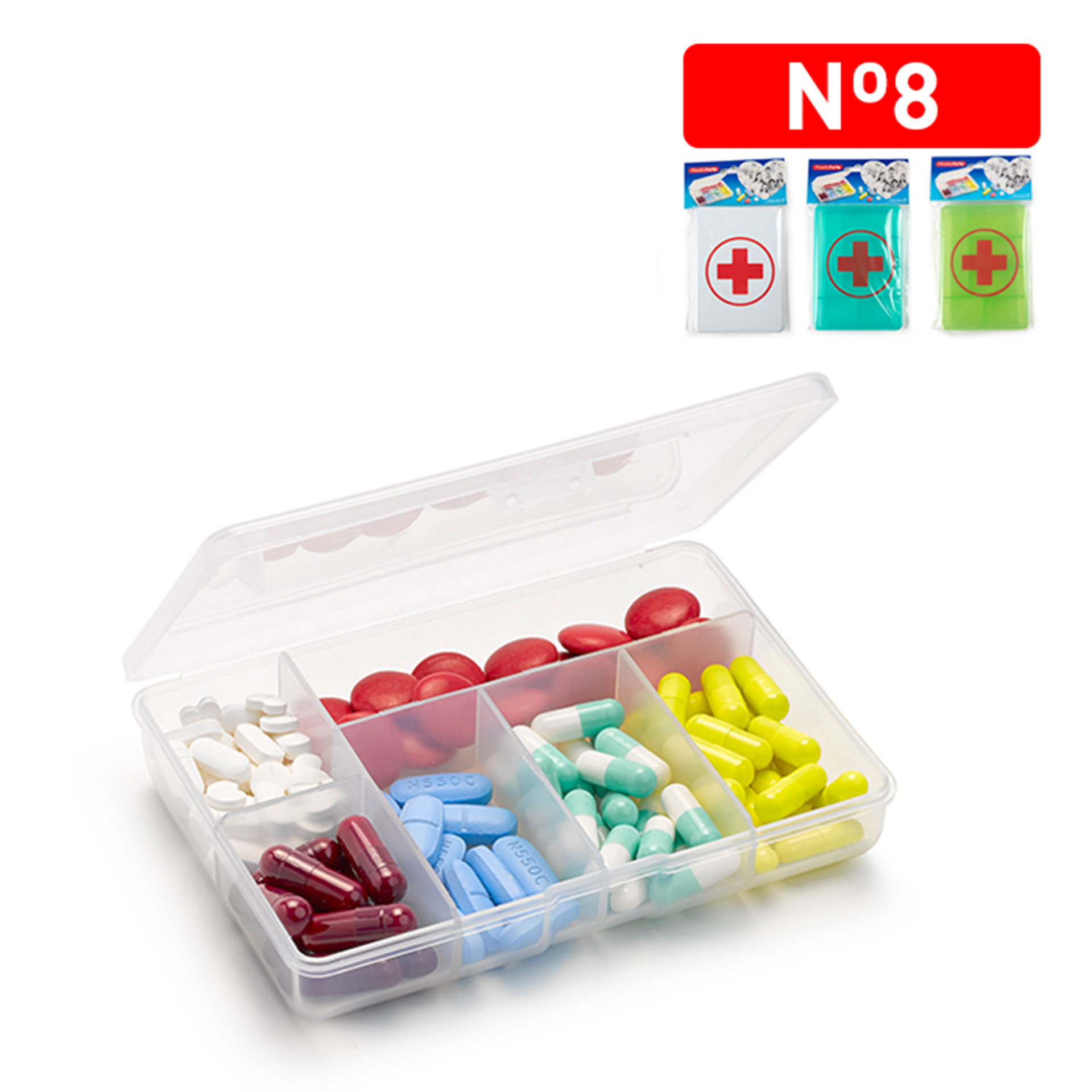 PORTAPASTIGLIE DA VIAGGIO