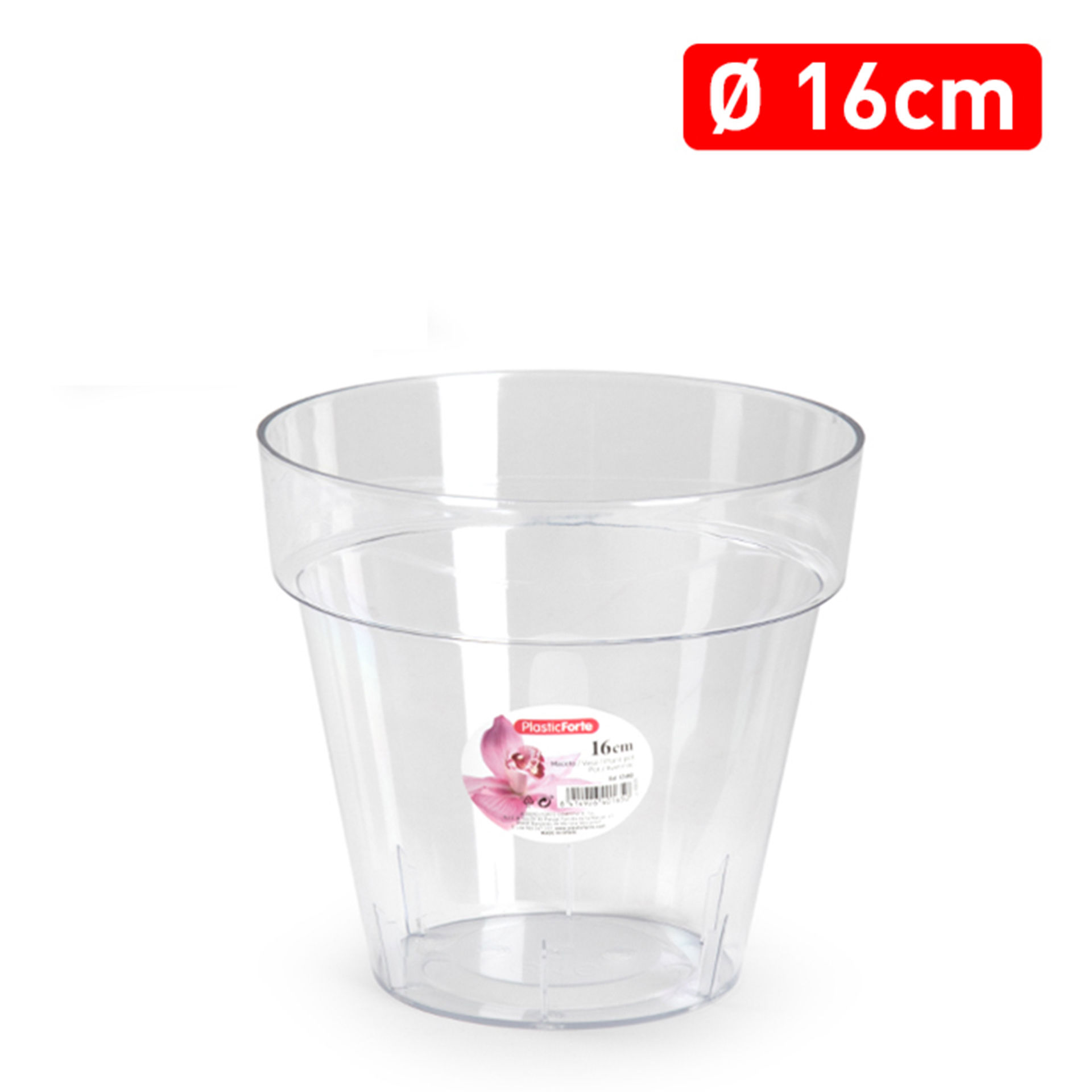 VASO  PS 16 CM
