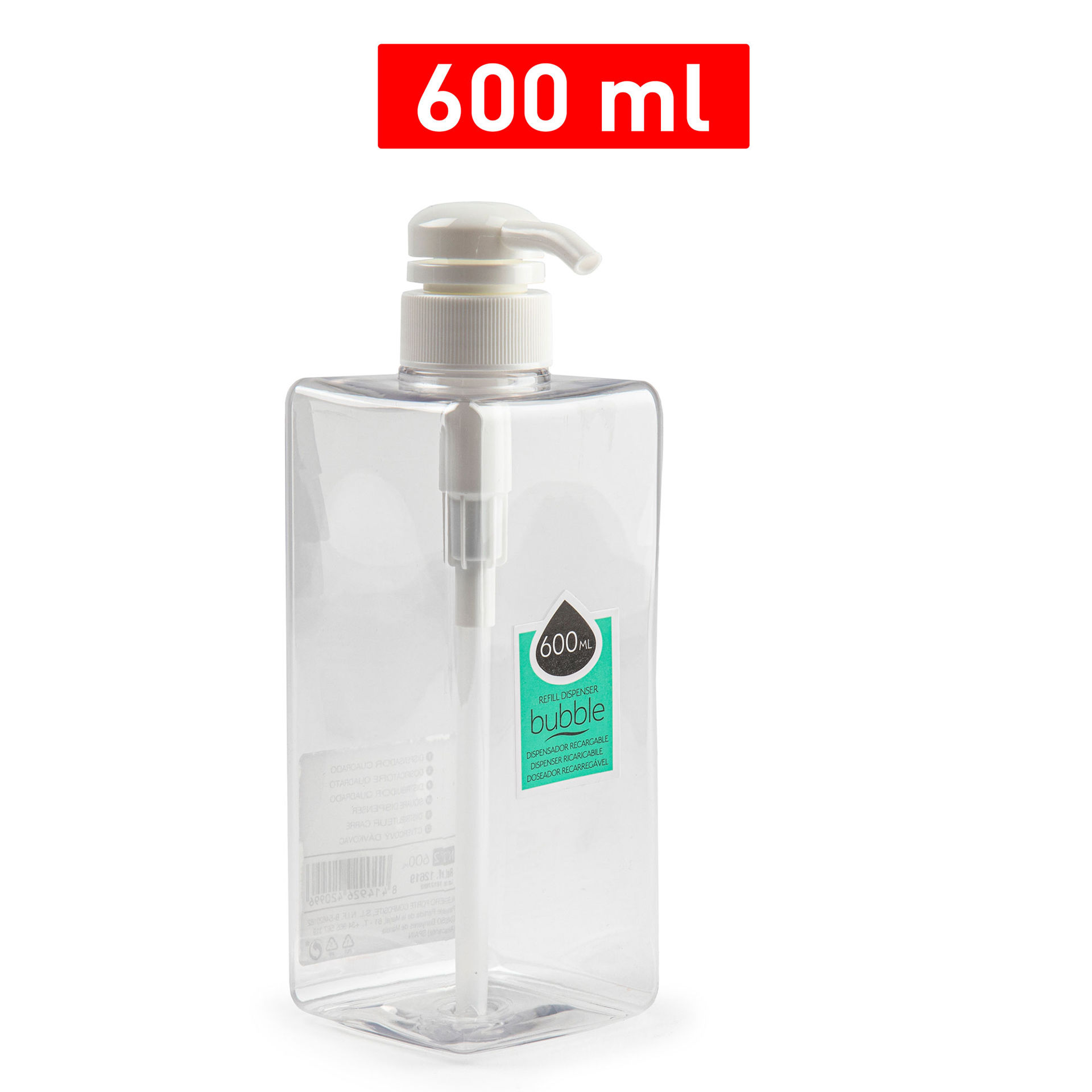 DOSIFICATORE QUADRATO  N 2 600 ML