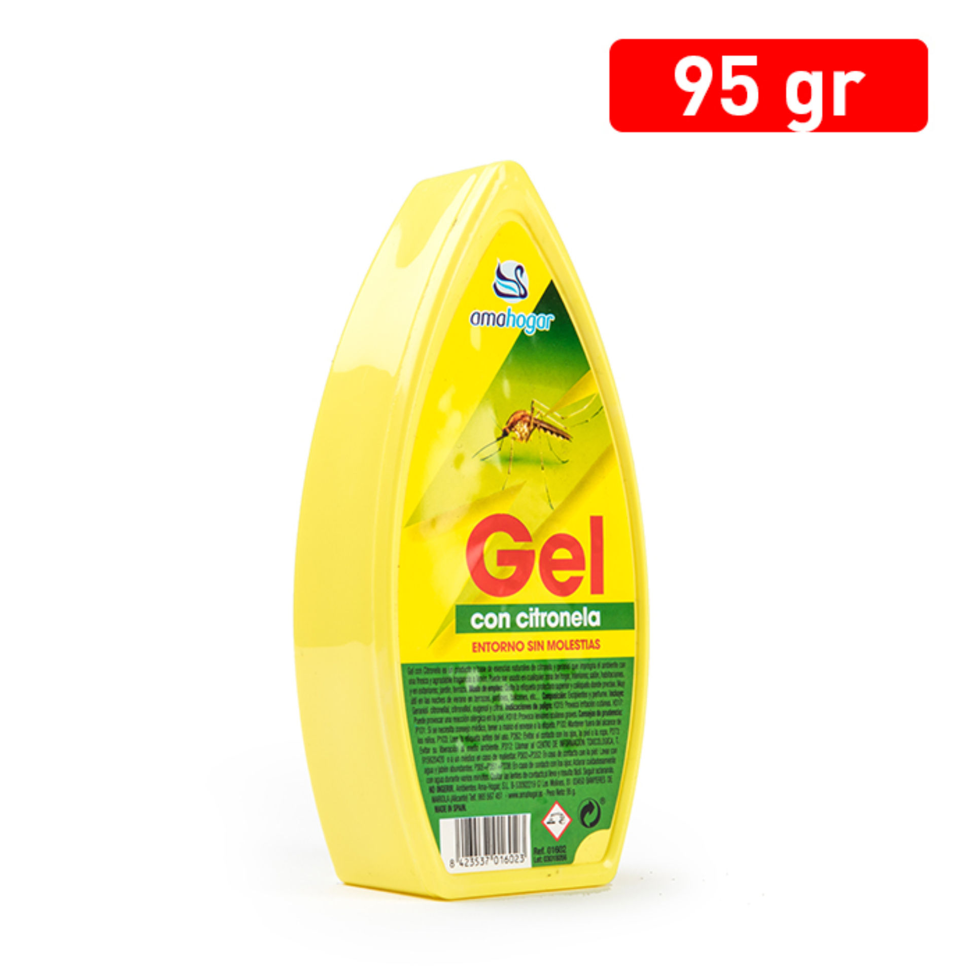 DEODORANTE GEL ASSORBIODORI CITRONELLA 12PZ