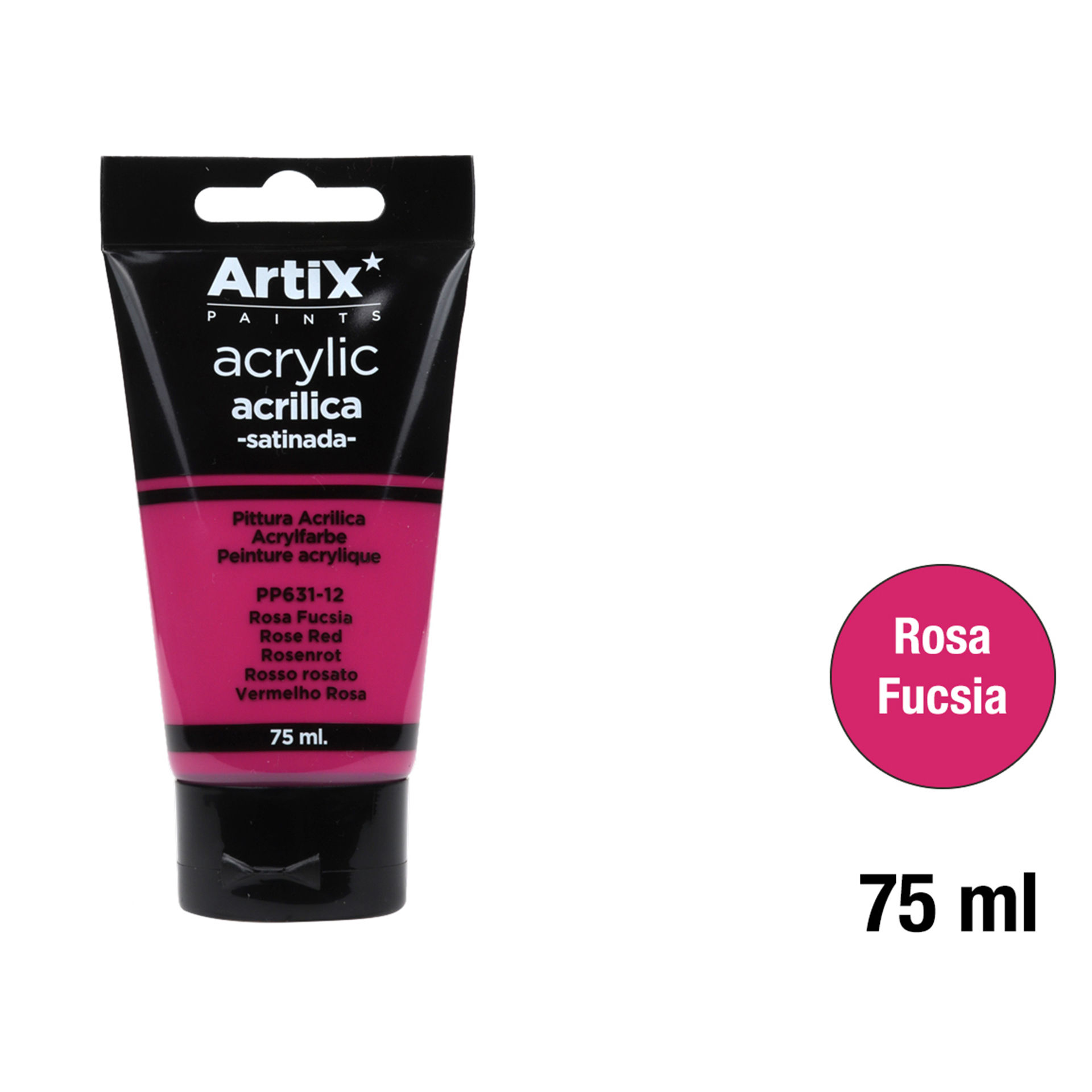 PITTURA ACRILLICA ROSA FUCSIA 75ML ARTIX