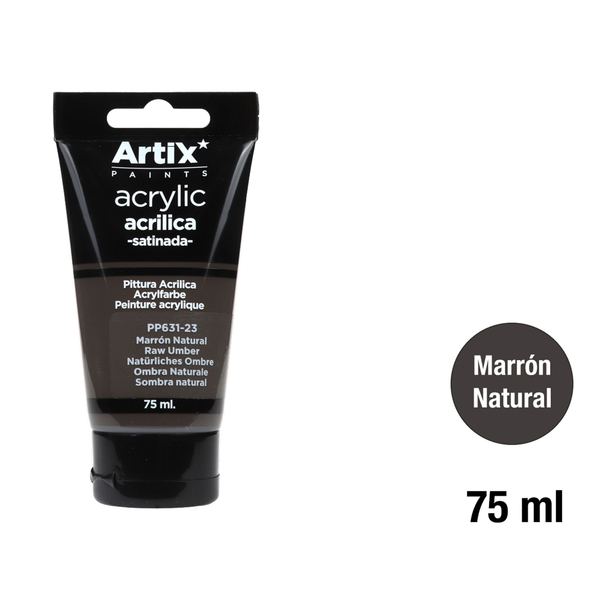 PITTURA ACRILLICA TERRA OMBRA NATURALE 75ML ARTIX