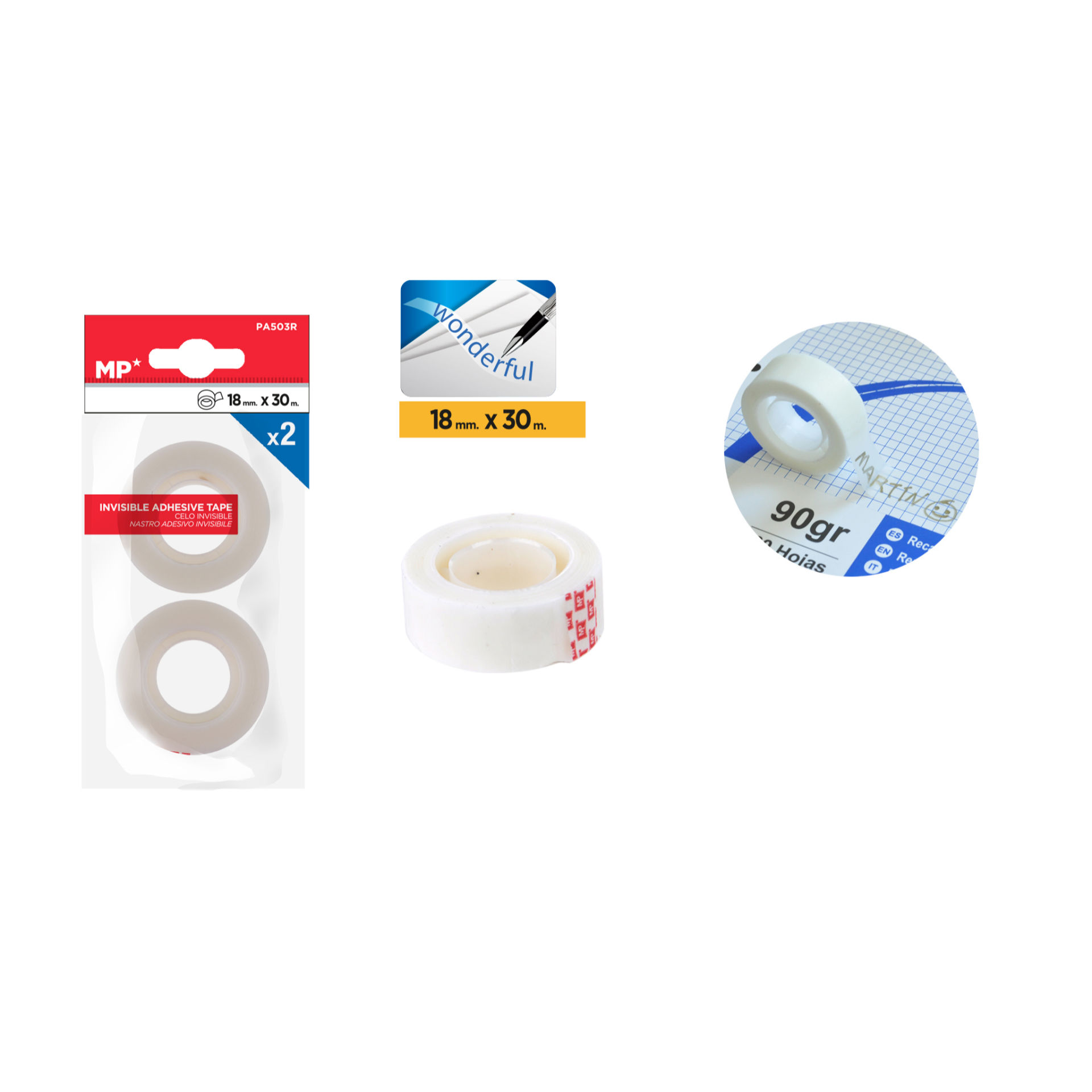 RICAMBIO NASTRO INVISIBILE