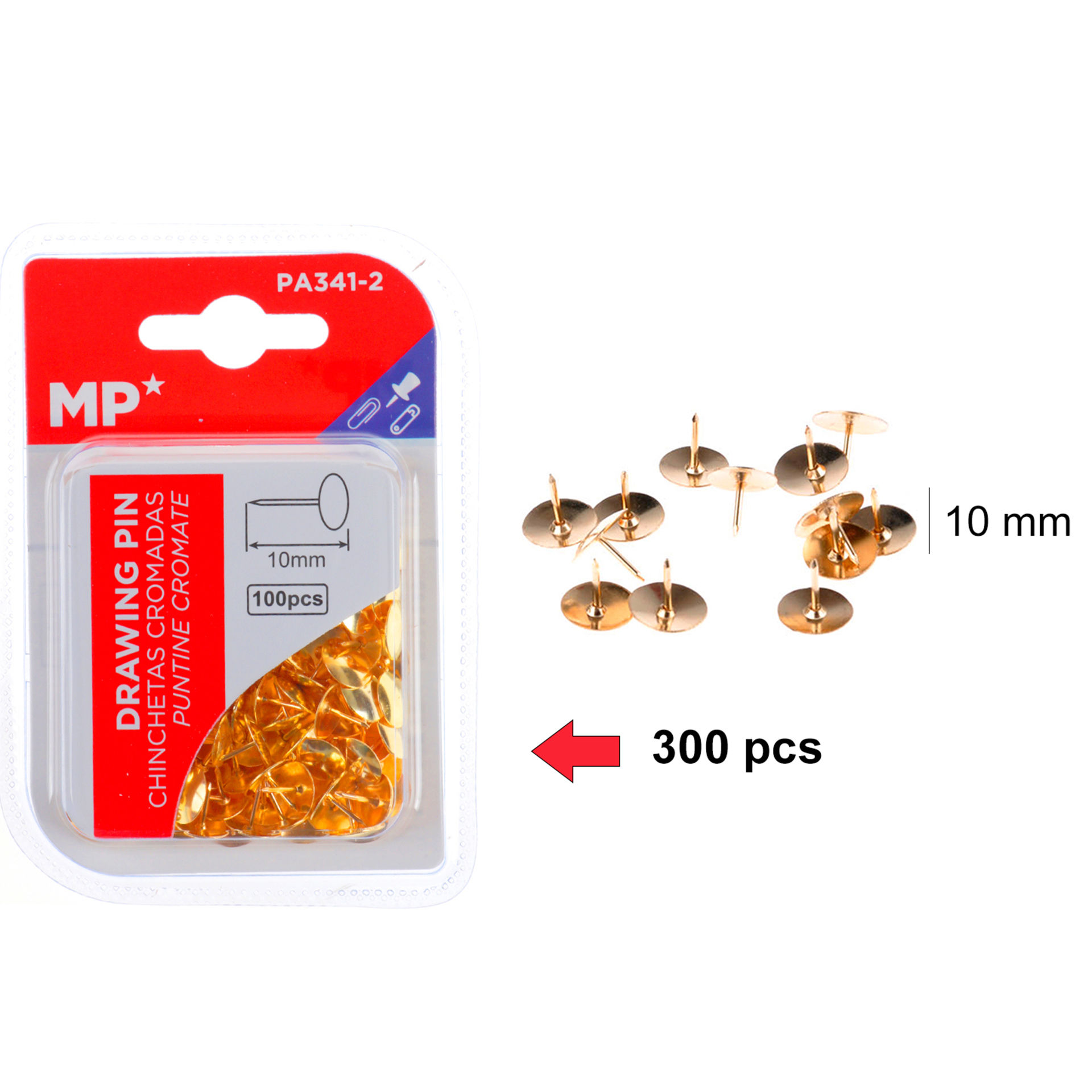 PUNTINE DA DISEGNO DORATE