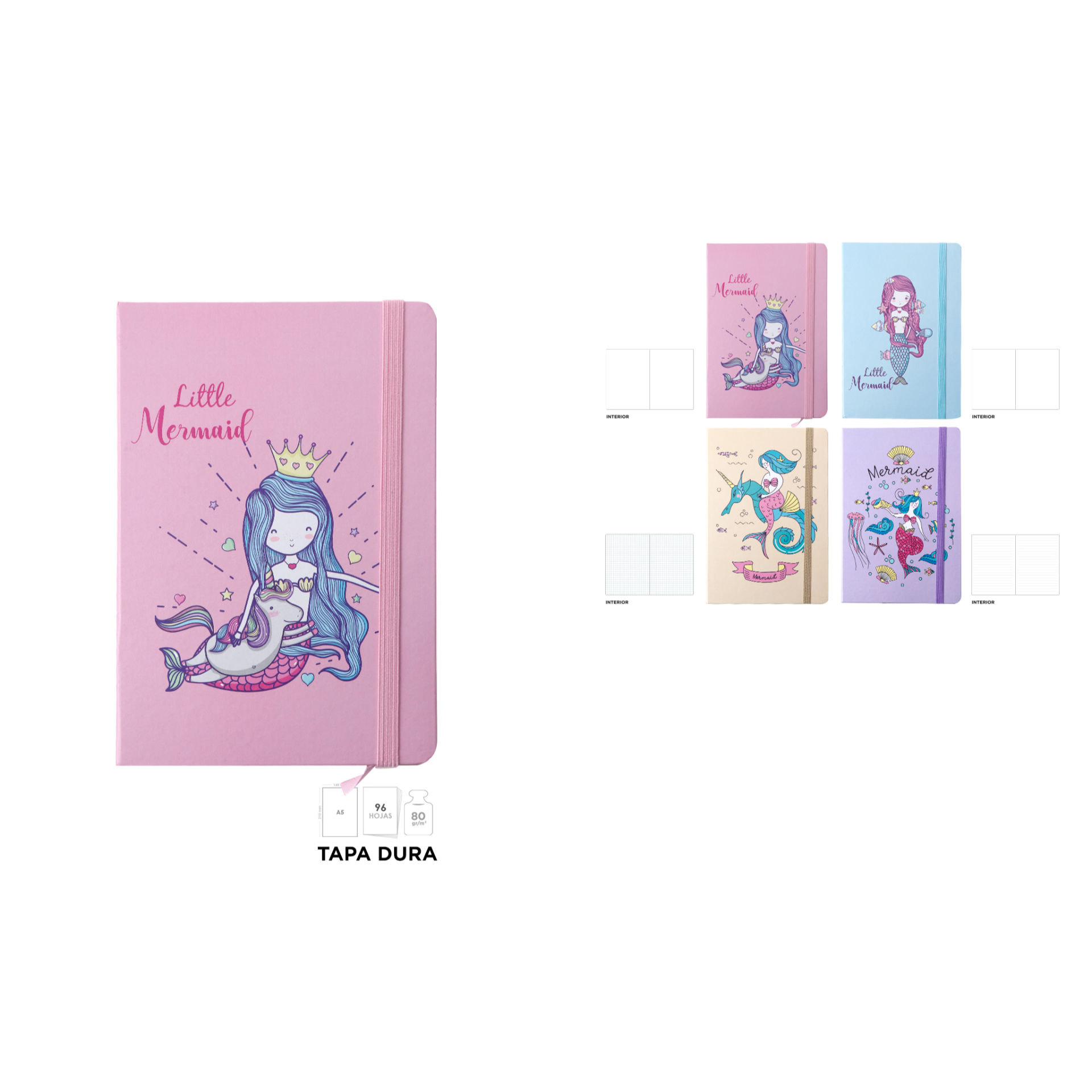 QUADERNO NOTE COPERTINA FORATA A5 CERVANTES